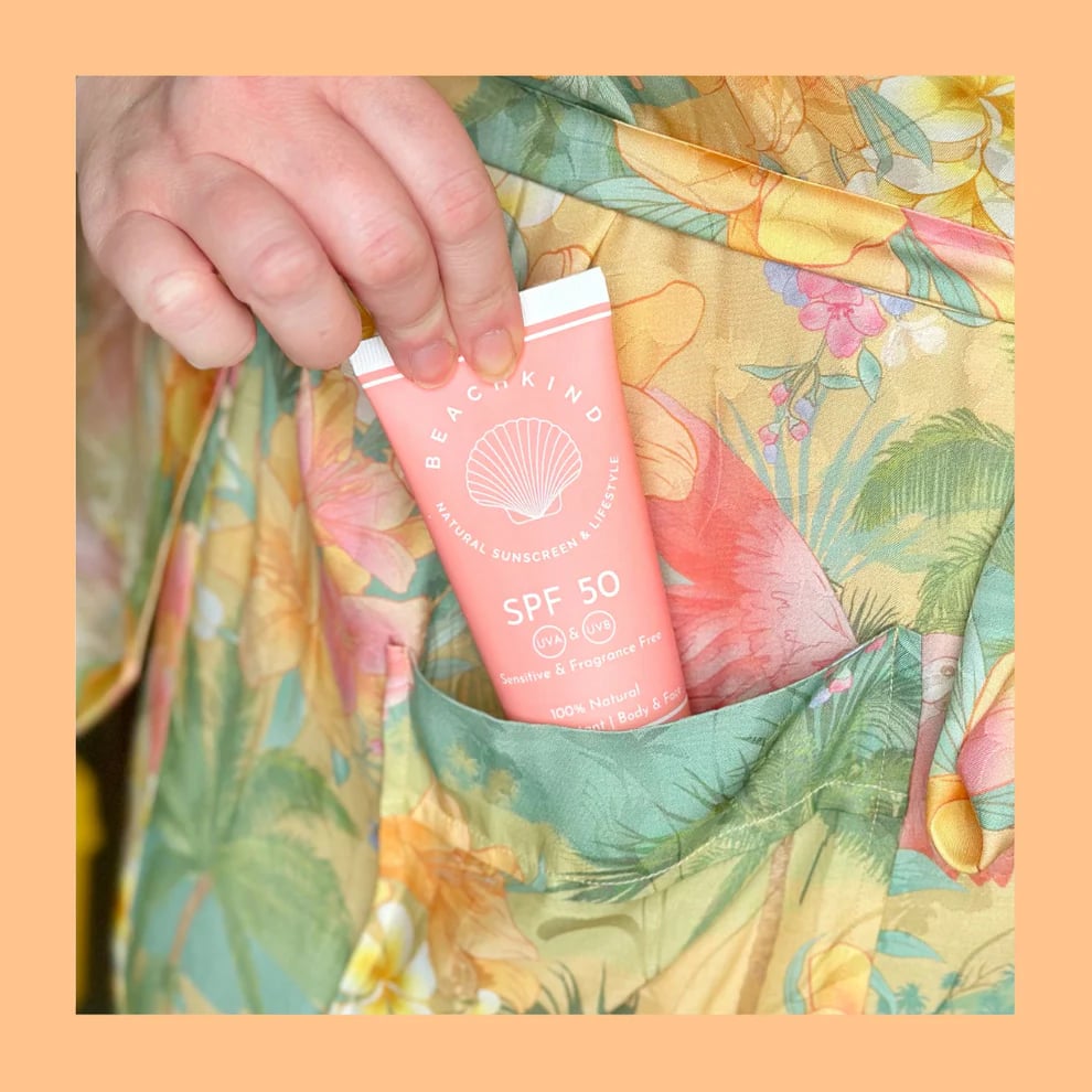 BEACHKIND Natural sunscreen Sensitive SPF50 Fragrance Free 100 ml