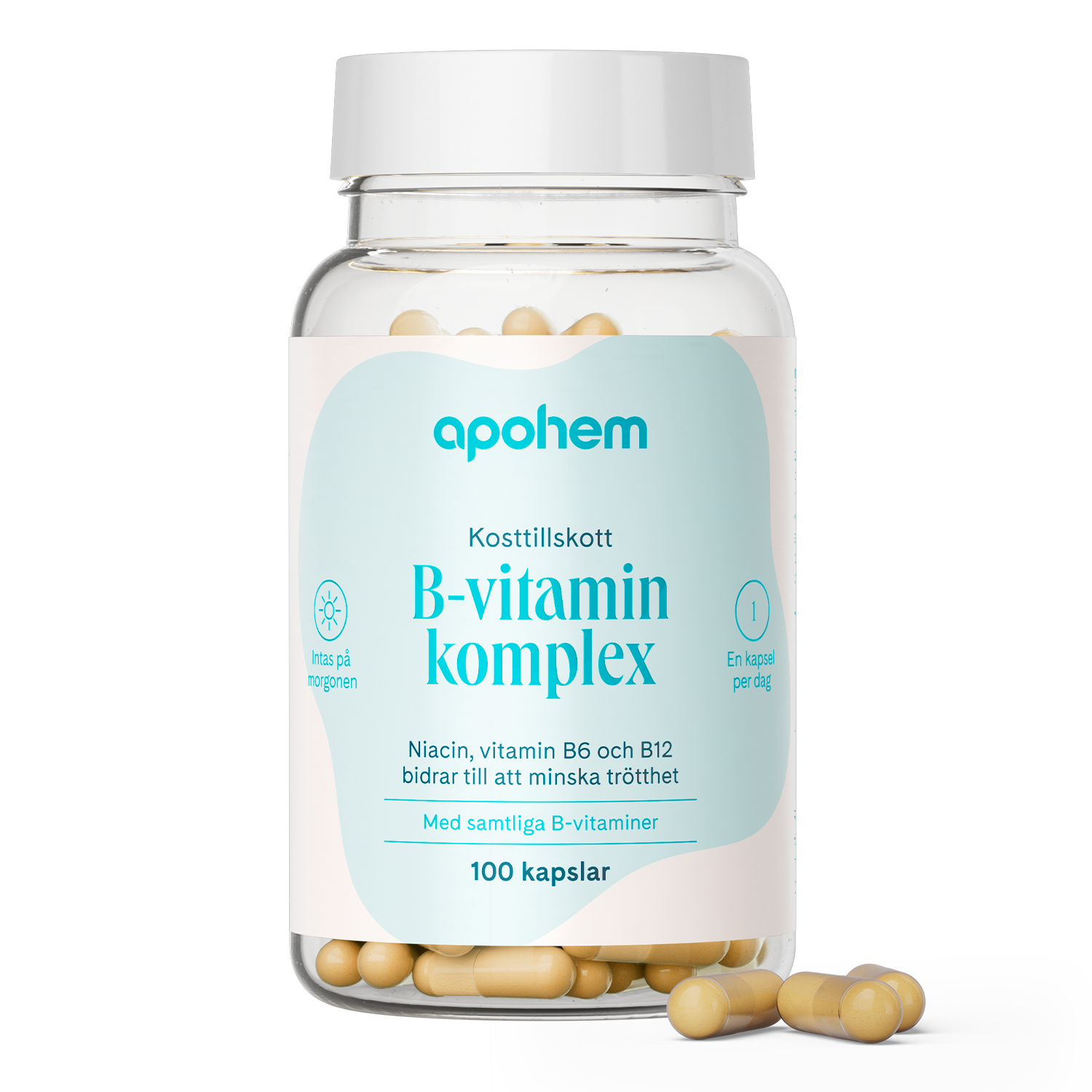 Apohem B-vitaminkomplex 100 kapslar