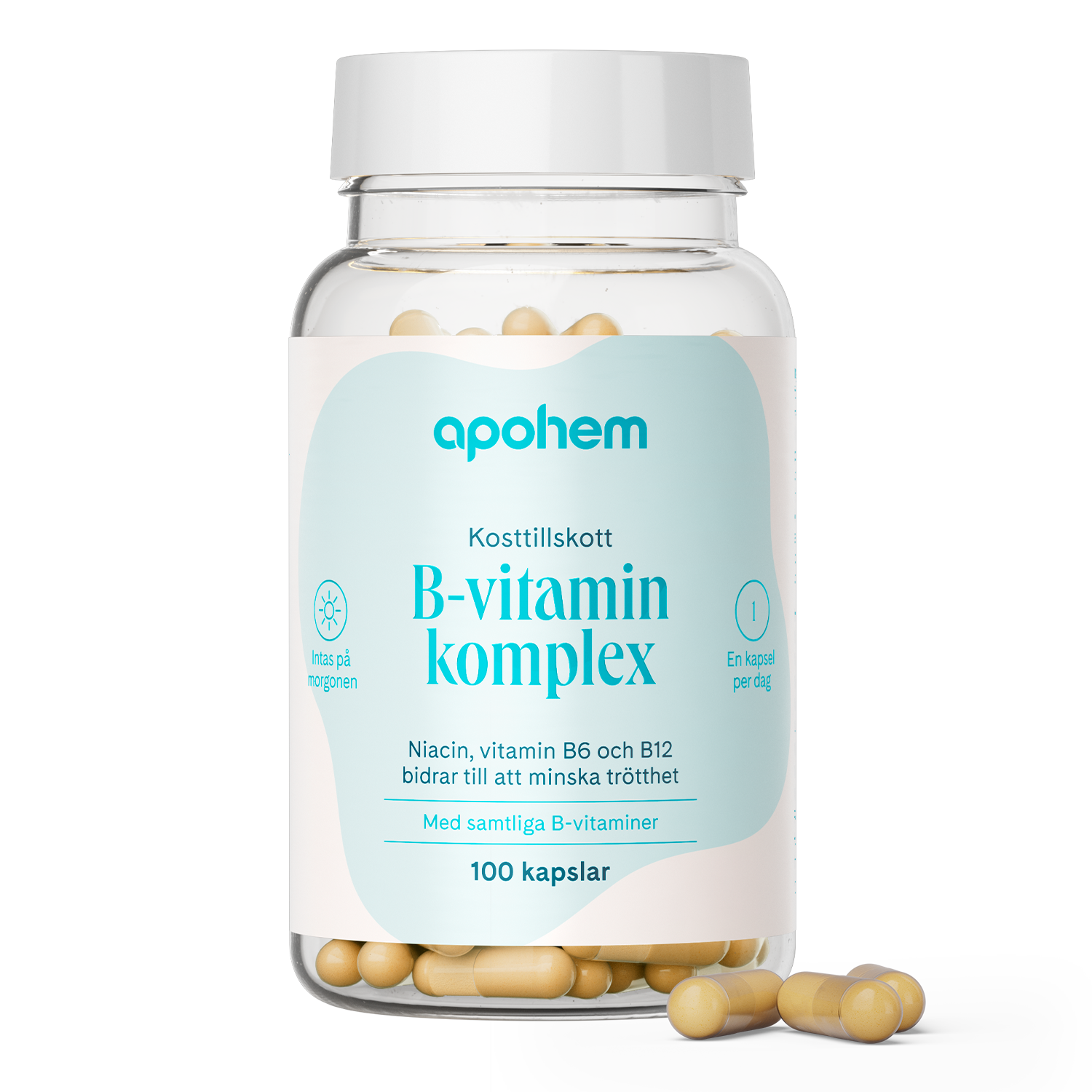 Apohem B-vitaminkomplex 100 kapslar