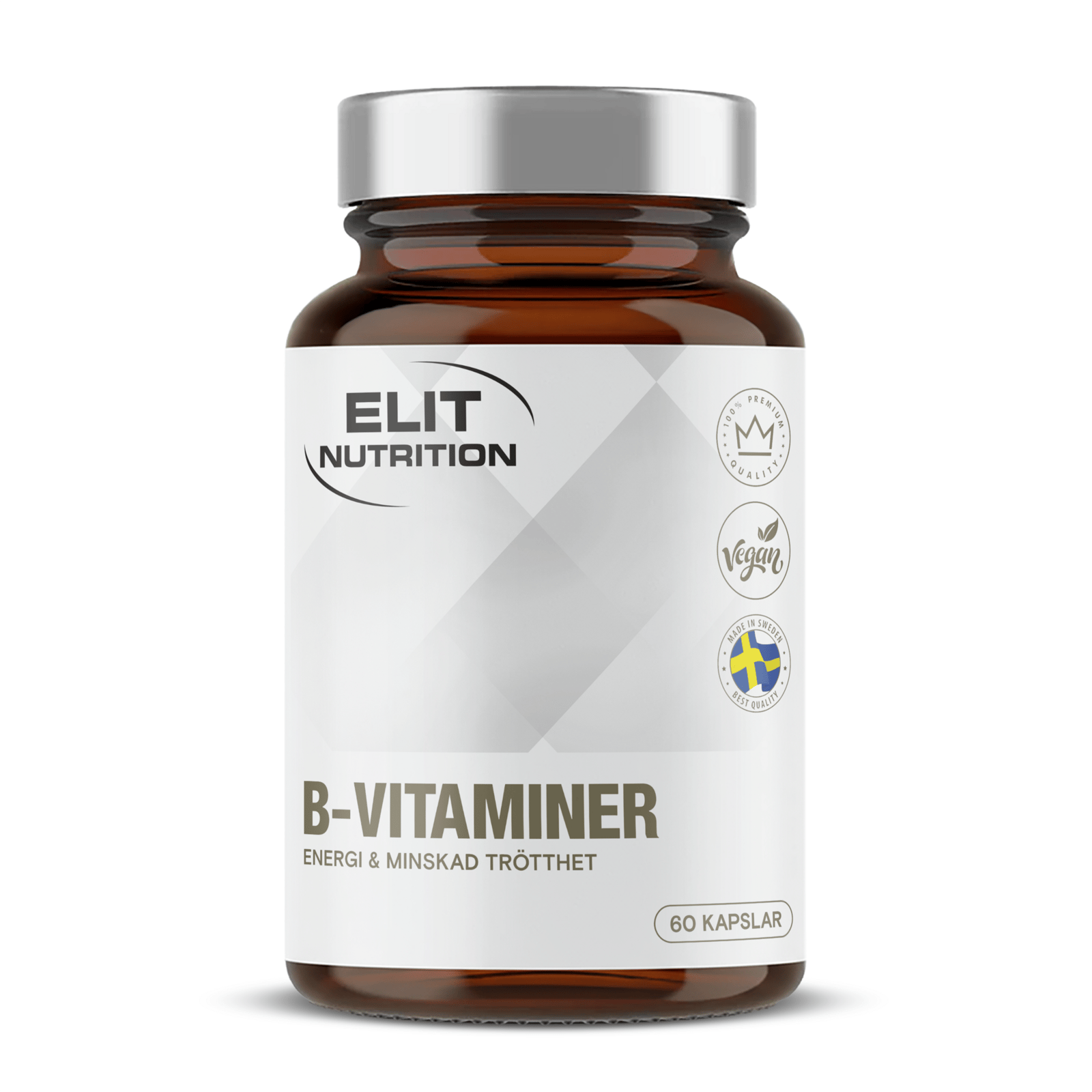 Elit Nutrition Vitamin B-Complex 60 kapslar