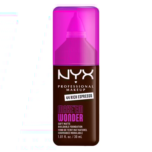 NYX Professional Makeup Make Em Wonder Foundation 44 Rich Espresso 30 ml