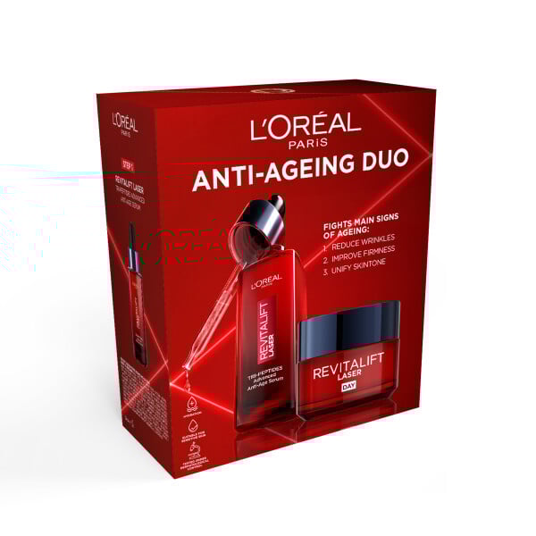 L'Oréal Paris The Anti-Ageing Duo Presentask för normal hud