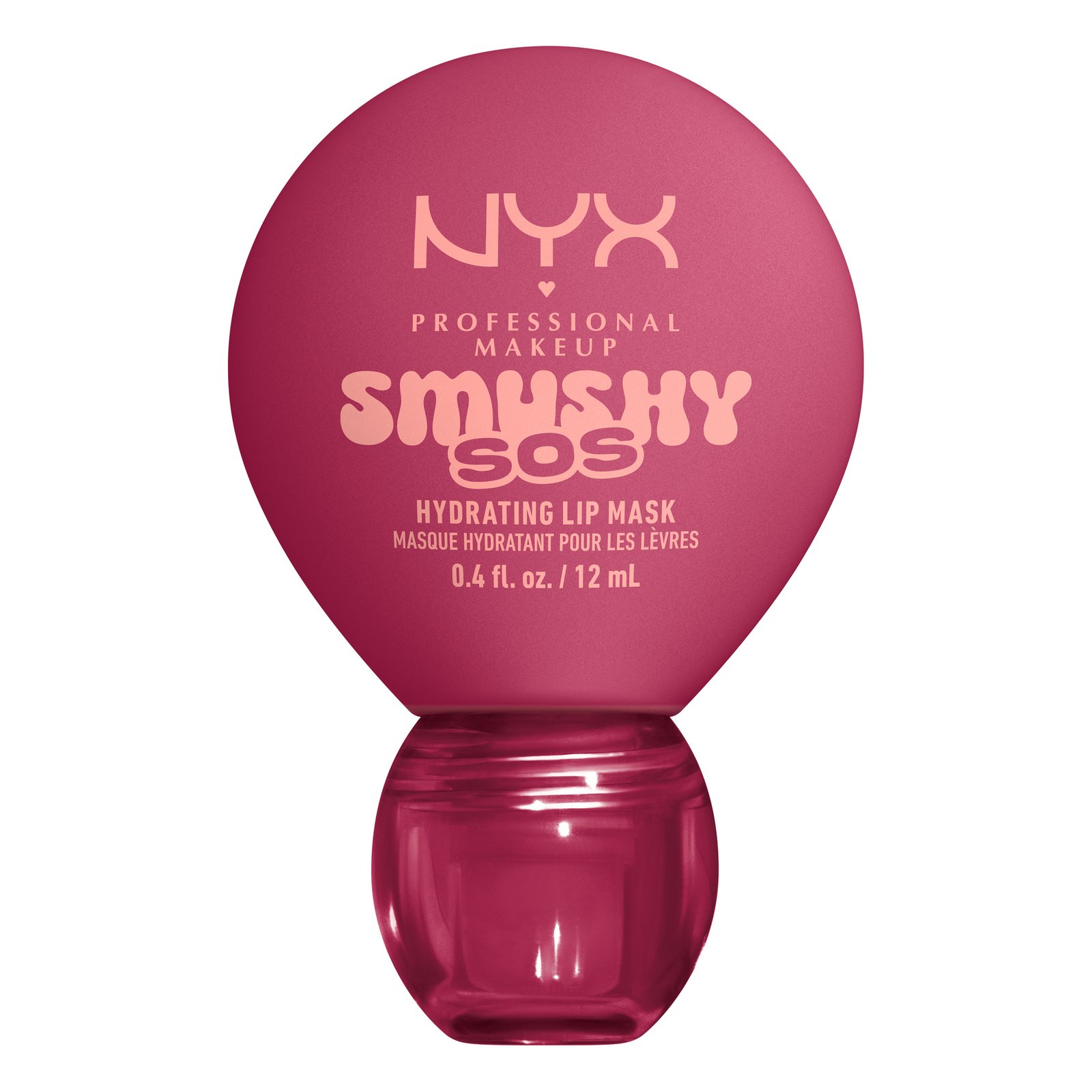 NYX Professional Makeup Smushy SOS Hydrating Läppmask 06 Rose Recharge 12 ml