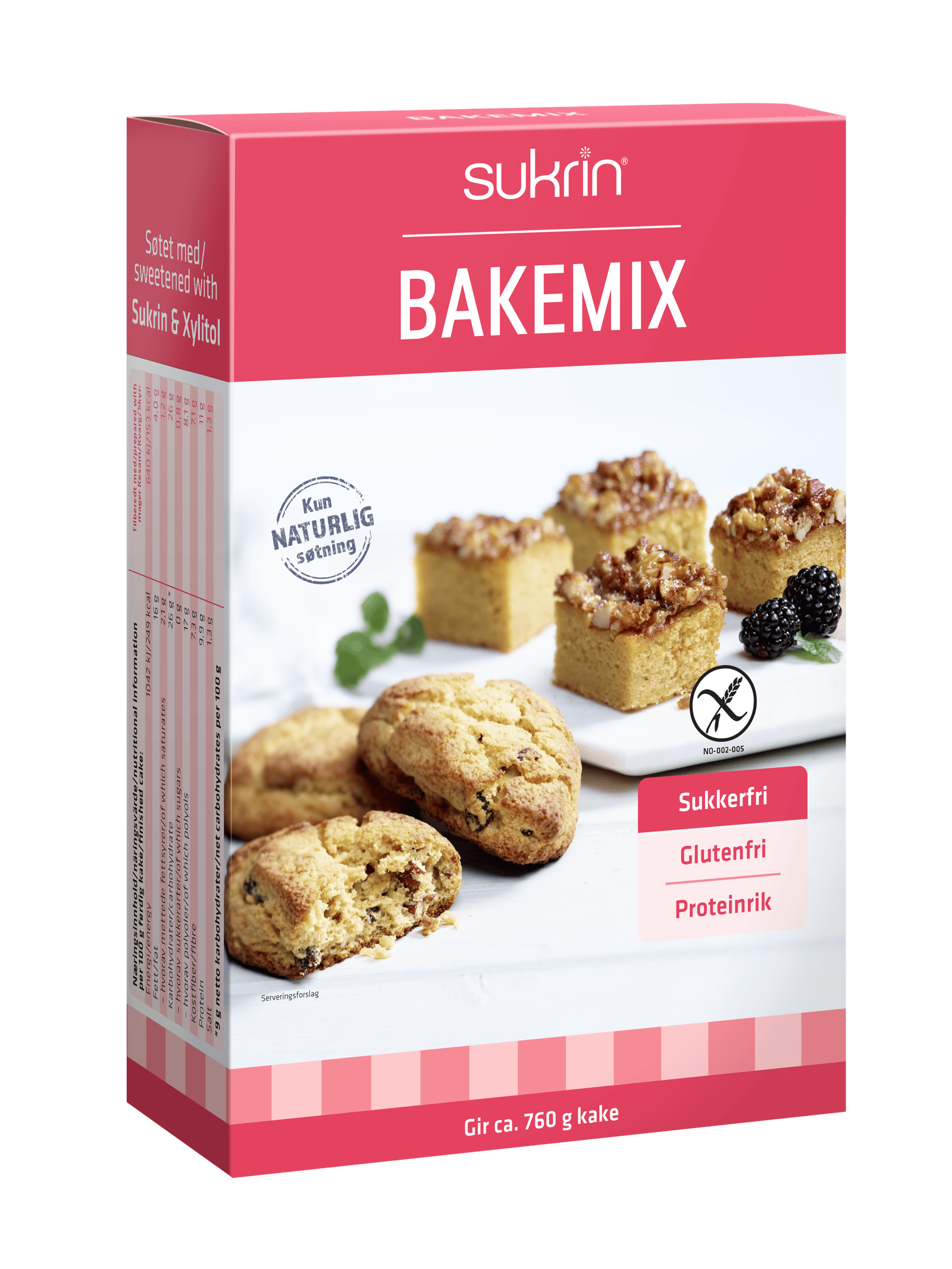 Sukrin Baking Mix Sugar-free 340g