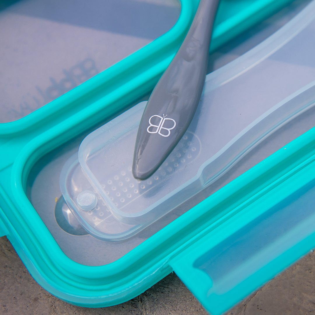 bblüv Matlåda & Bestick Blå 1 set