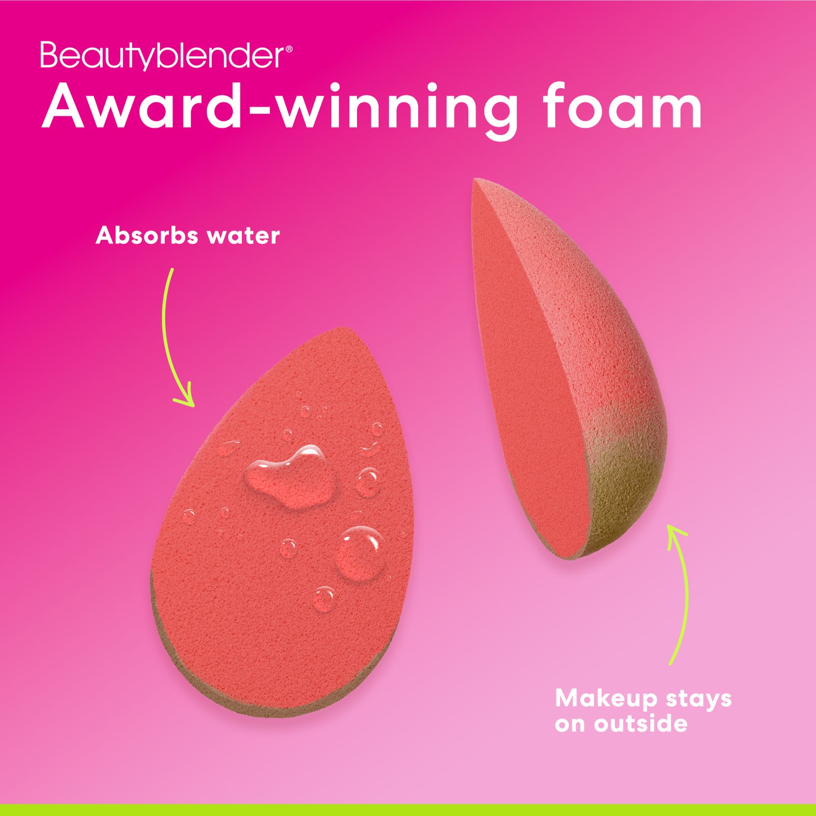 Beautyblender Beauty Blusher Coral Pink Cheeky 1 st