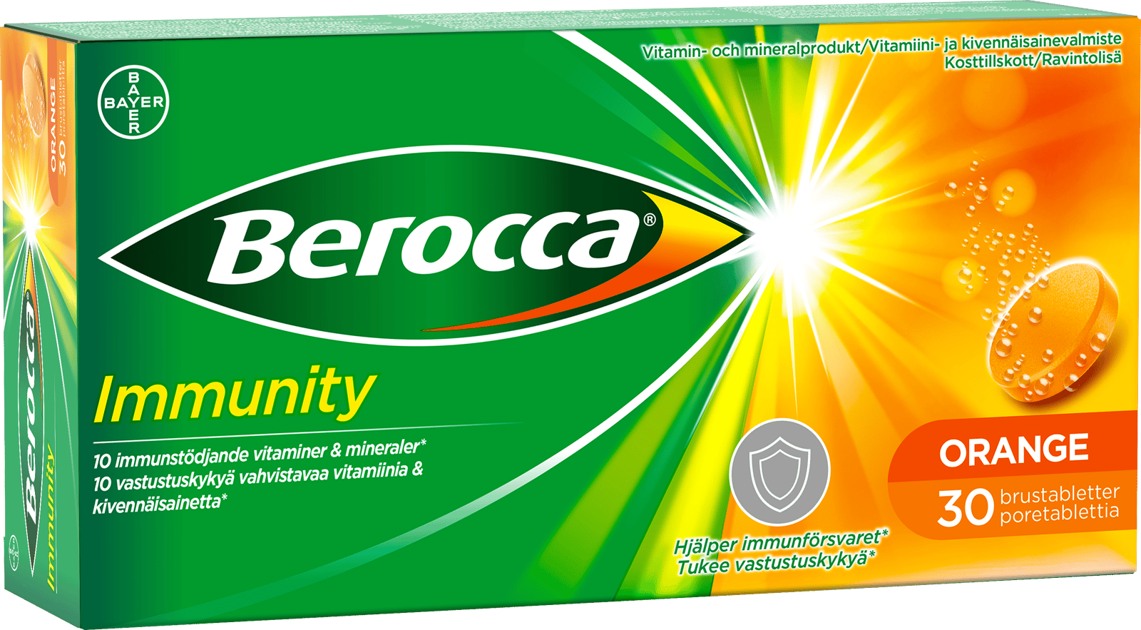 Berocca Immunity Orange 30 brustabletter