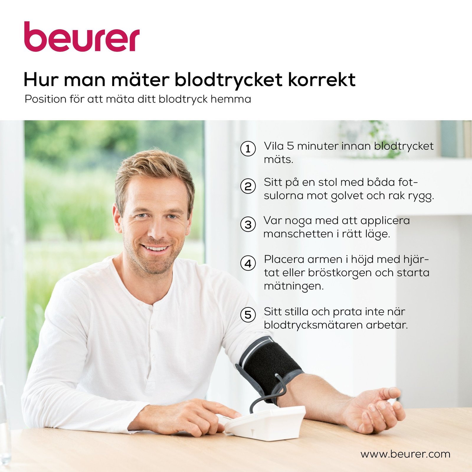 Beurer BM 81 Blodtrycksmätare 1st