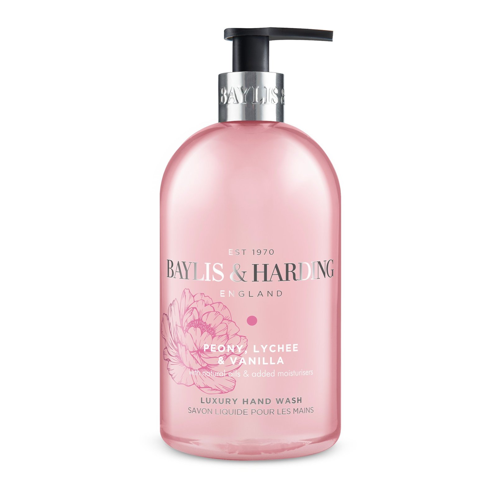 Baylis & Harding Signature Peony, Lychee & Vanilla Hand Wash 500 ml
