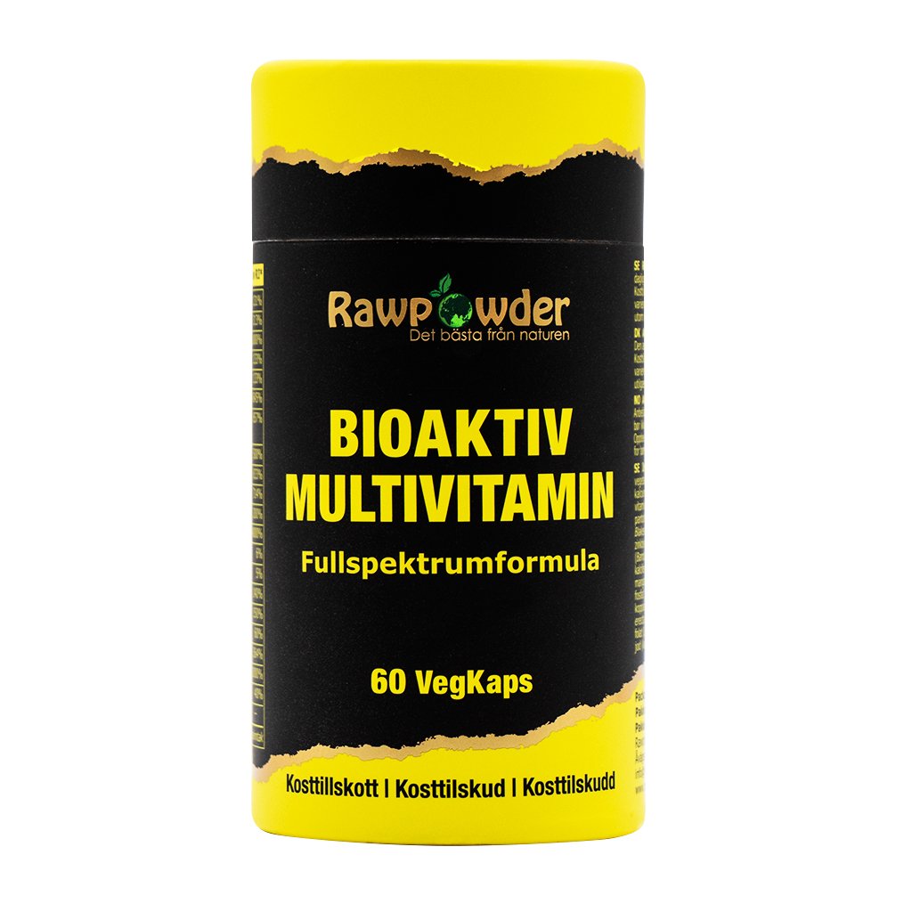 Rawpowder Bioaktiv Multivitamin 60 st
