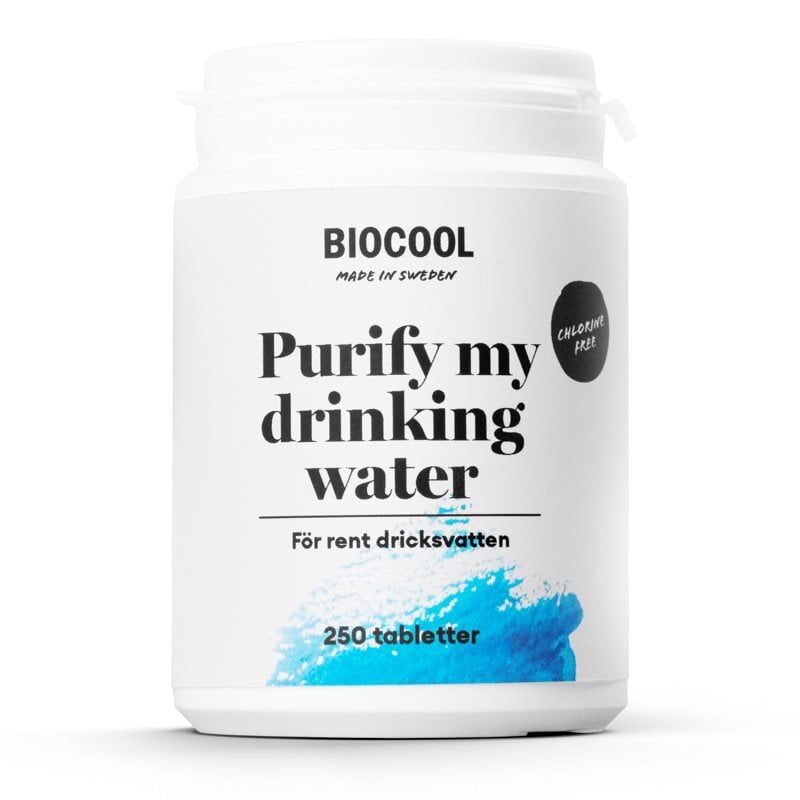 BioCool Purify My Drinking Water 250 tabletter