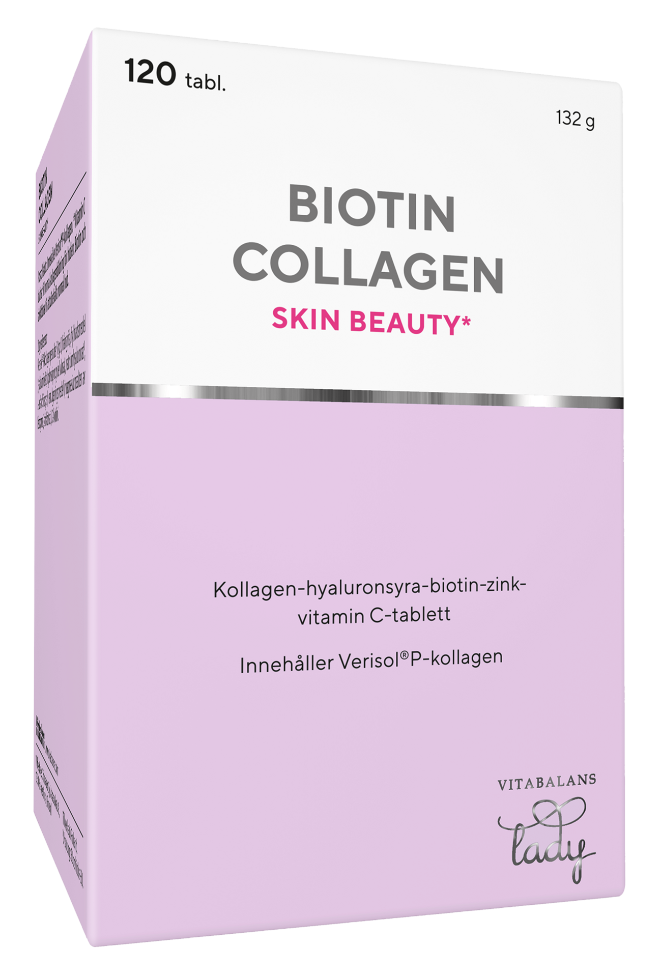 Vitabalans Biotin Collagen Skin Beauty 120 tabletter
