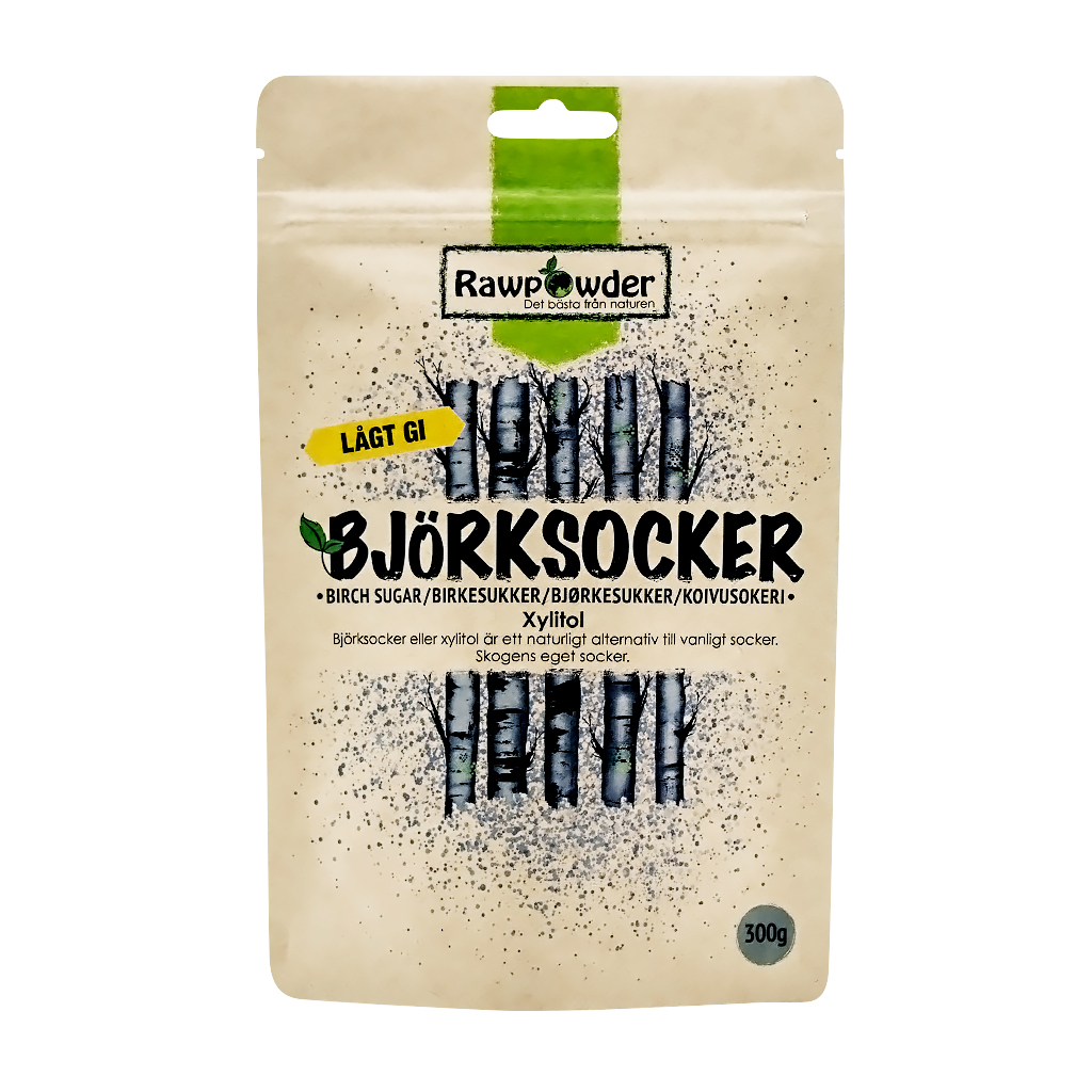 Rawpowder Björksocker 300 g