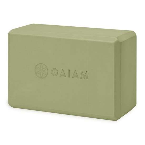 Gaiam Vintage Green Yoga Block