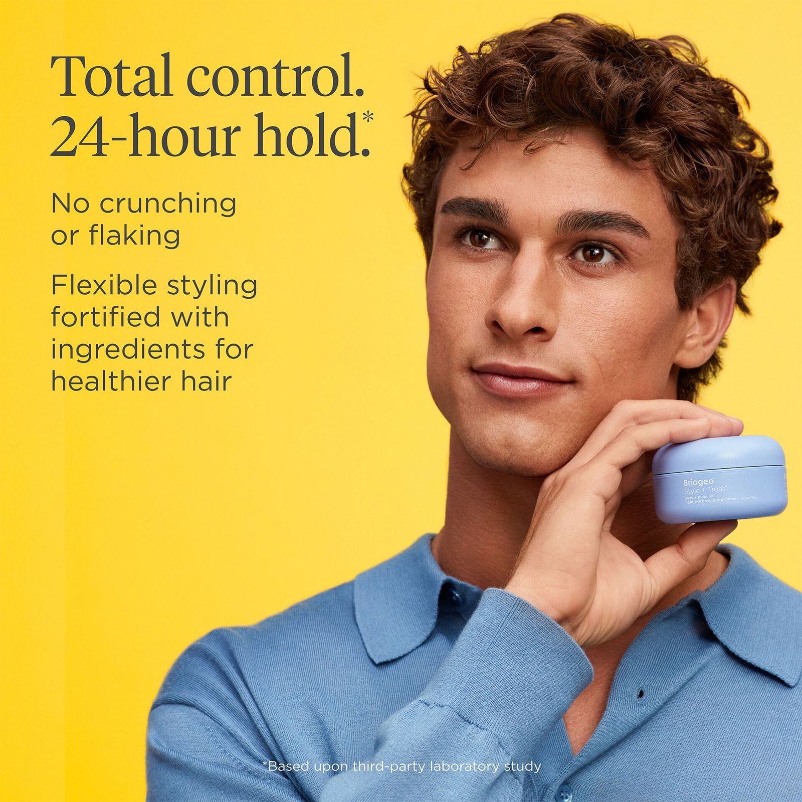 Briogeo Style + Treat Yuzu + Plum Oil Light Work Sculpting Crème 51ml