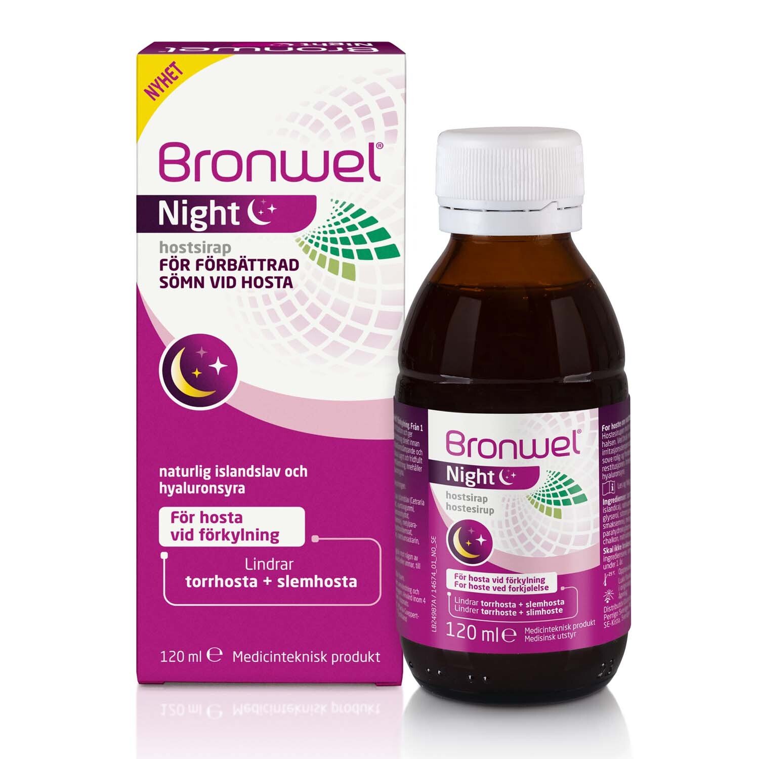 Bronwel Night Hostsirap 120 ml