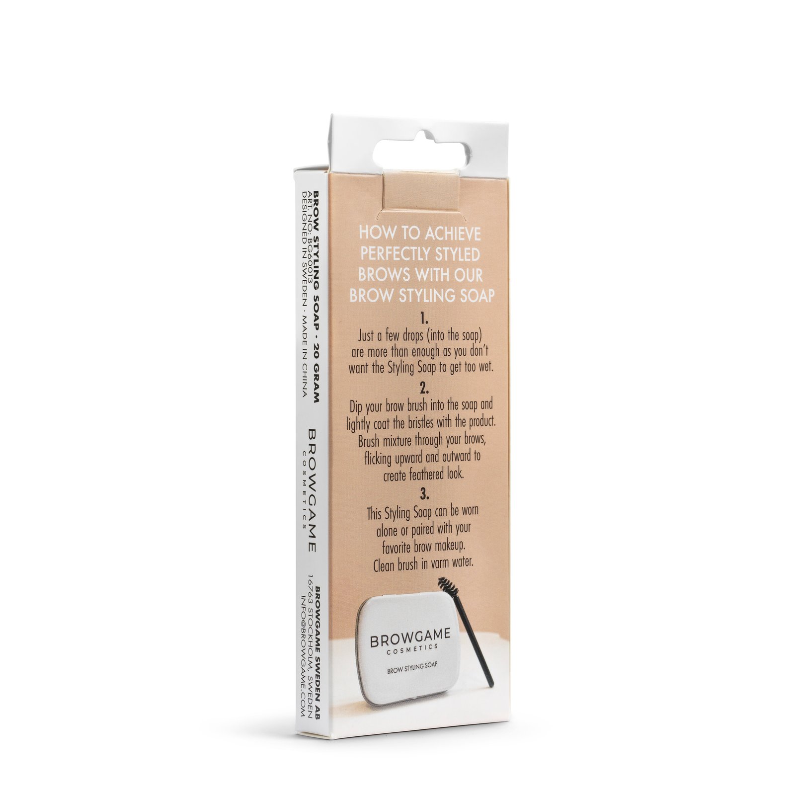 Browgame Cosmetics Styling Soap 20 g
