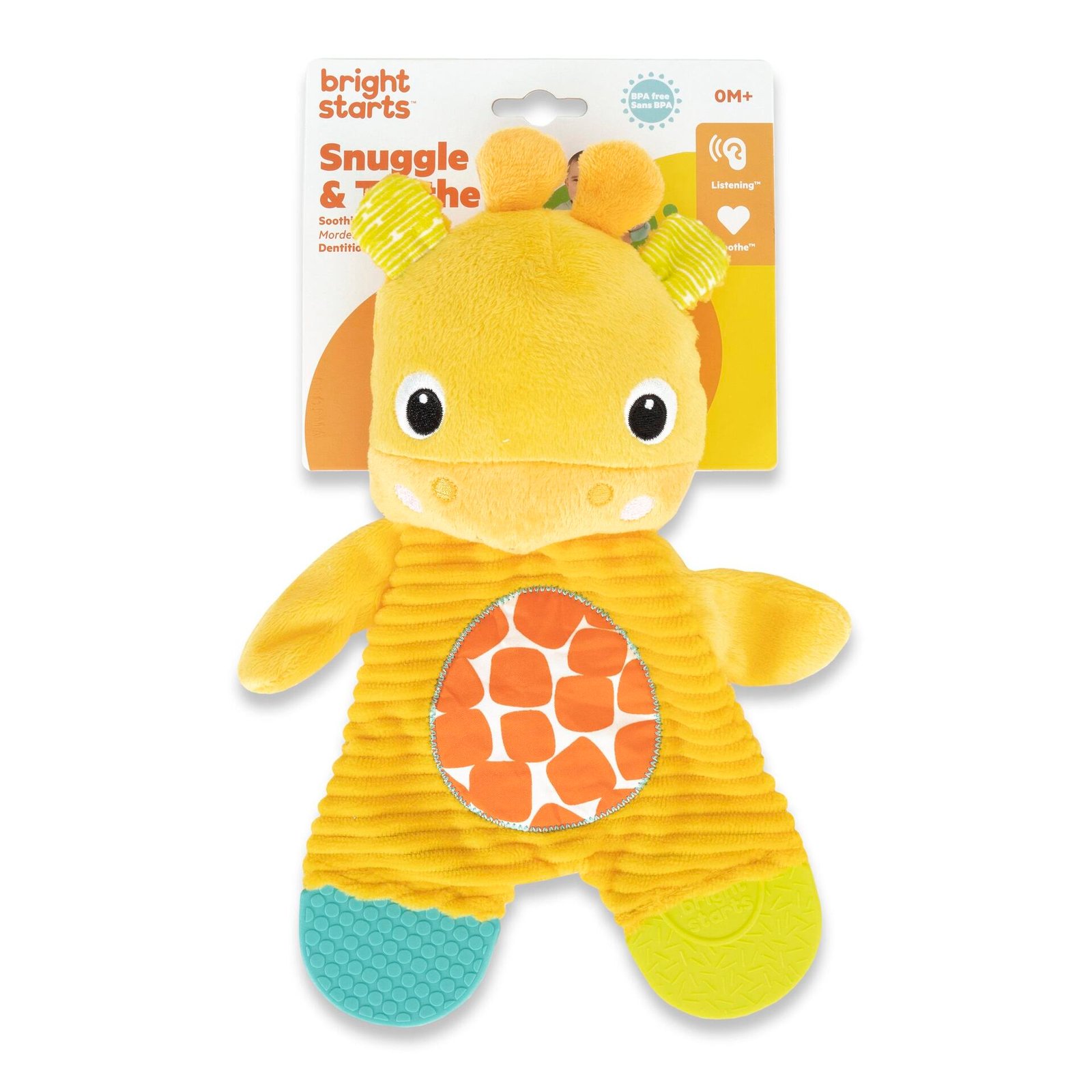 Bright Starts Snutte Och Bitring Med Giraff
