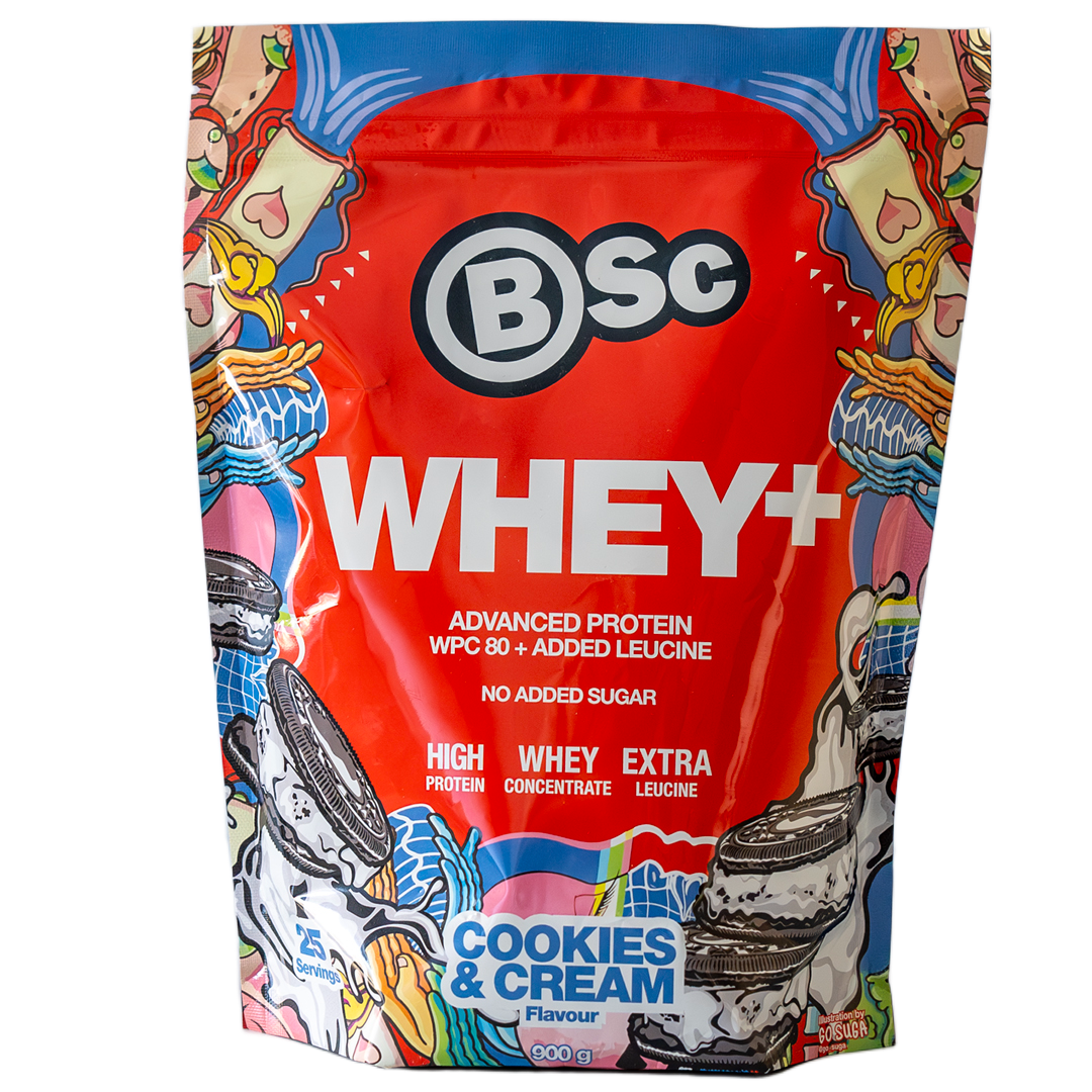 BSc Whey Cookies & Cream 900 g
