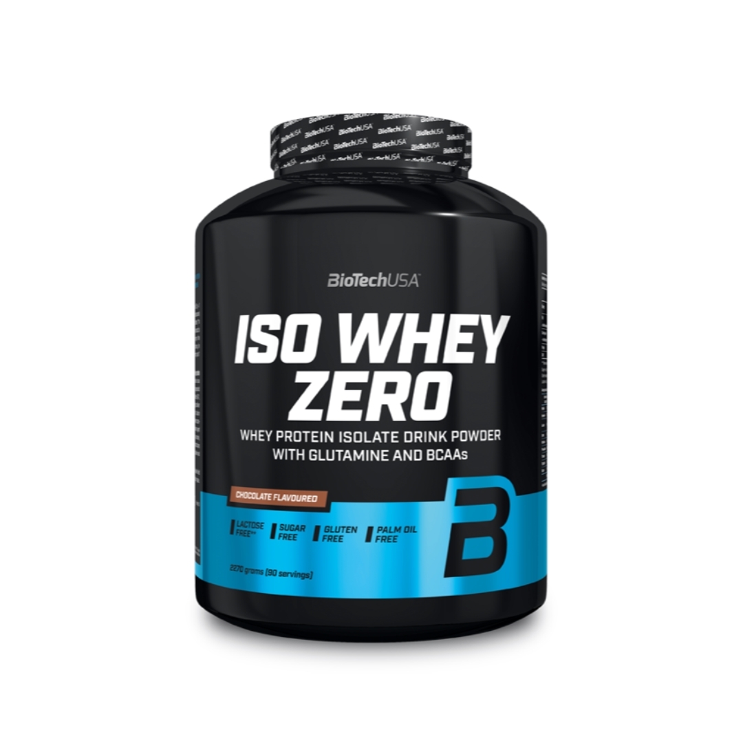 Iso Whey Zero Laktosreducerat Vassleproteinisolat Choklad 2270 g