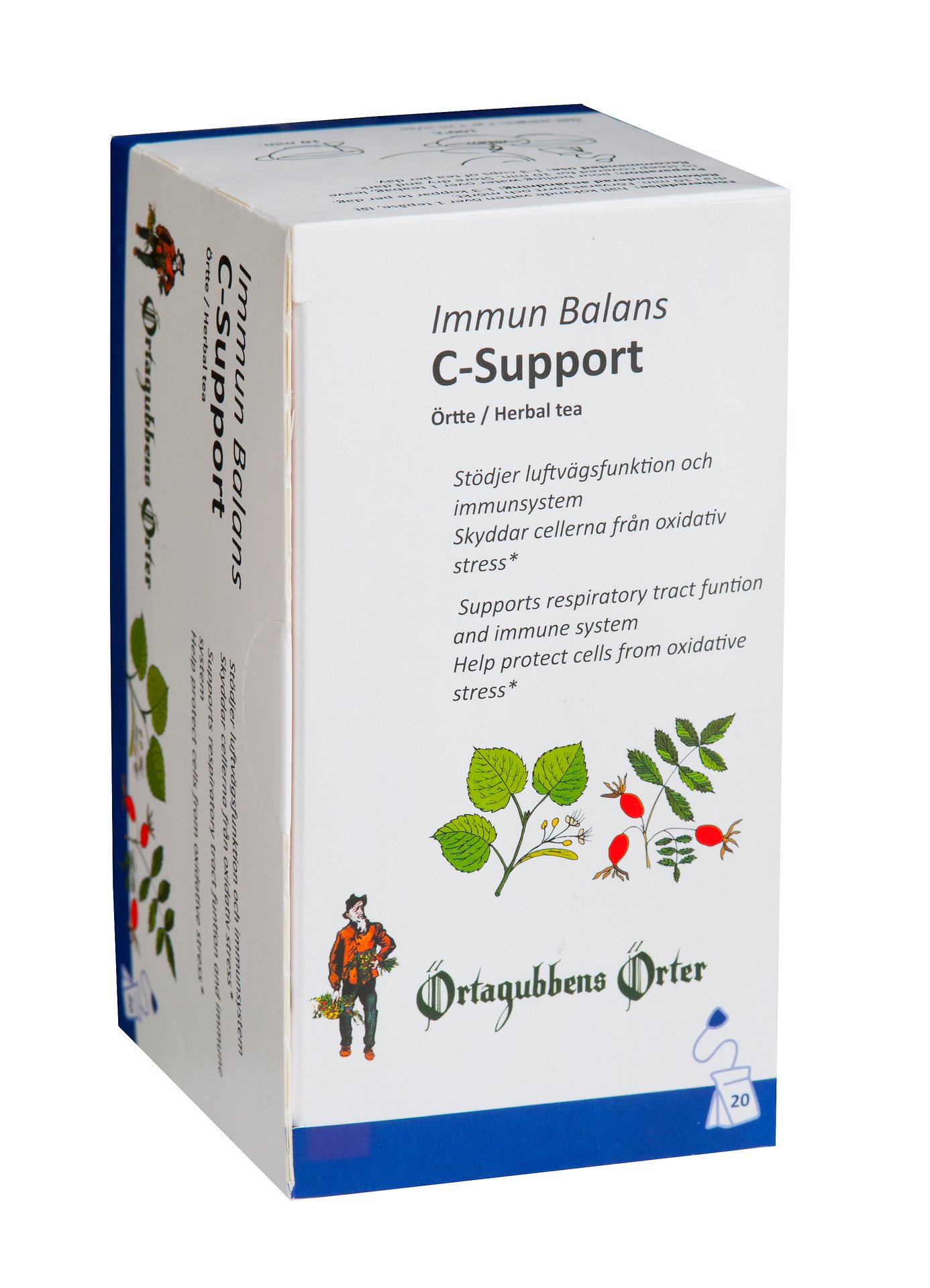 Örtagubbens Örter Immun Balans C-Support 2 g x 20 Tepåsar