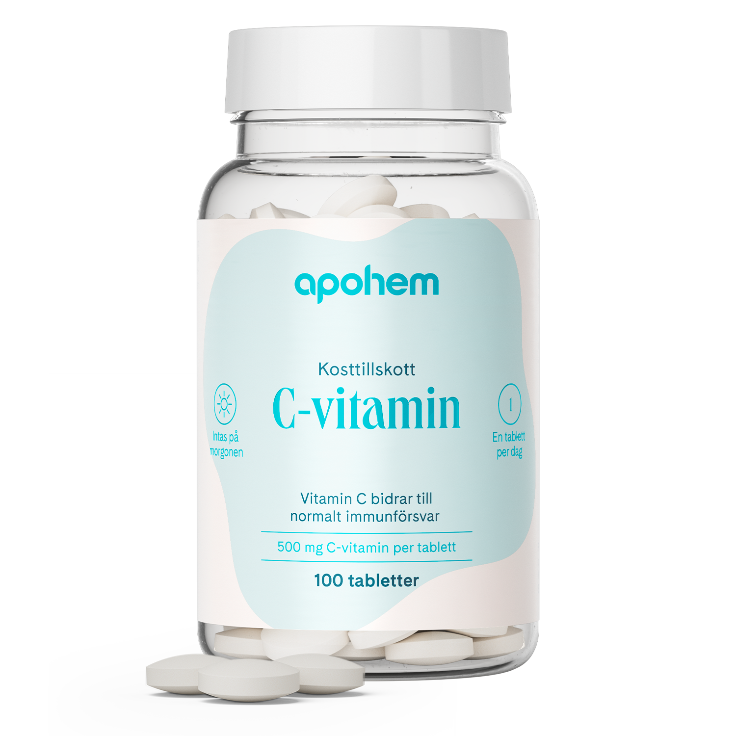Apohem C-vitamin 500 mg 100 tabletter