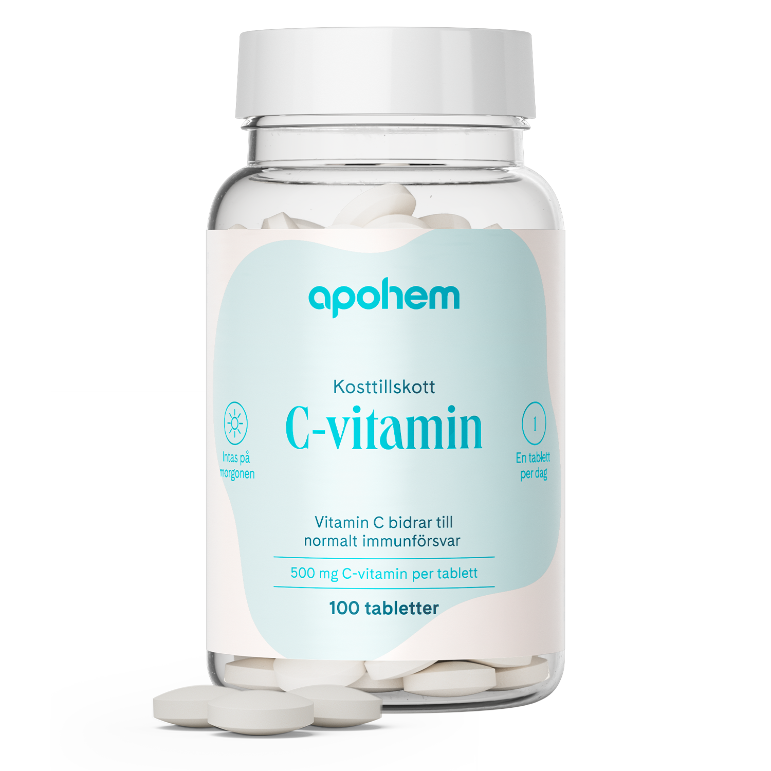 Apohem C-vitamin 500 mg 100 tabletter