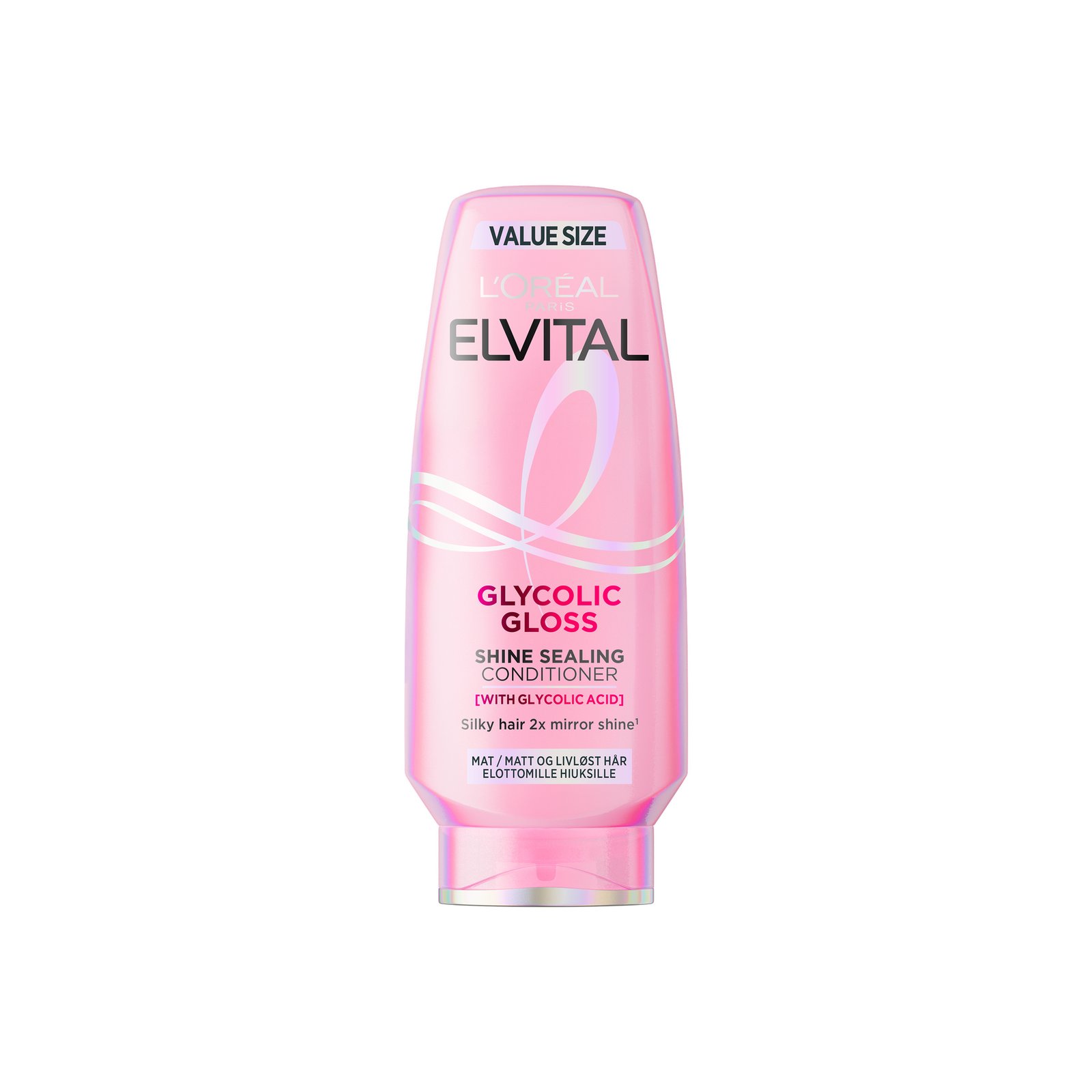 L'Oréal Paris Elvital Glycolic Gloss Balsam för glanslöst hår 300 ml