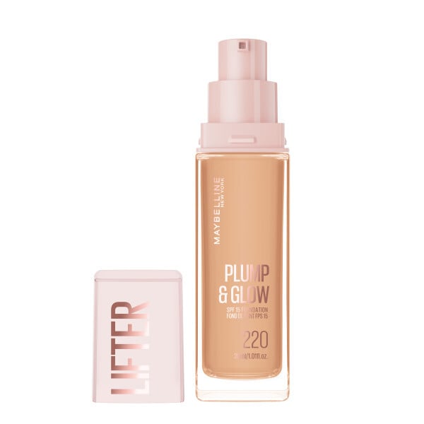 Maybelline New York Lifter Plump & Glow Foundation 220 30 ml