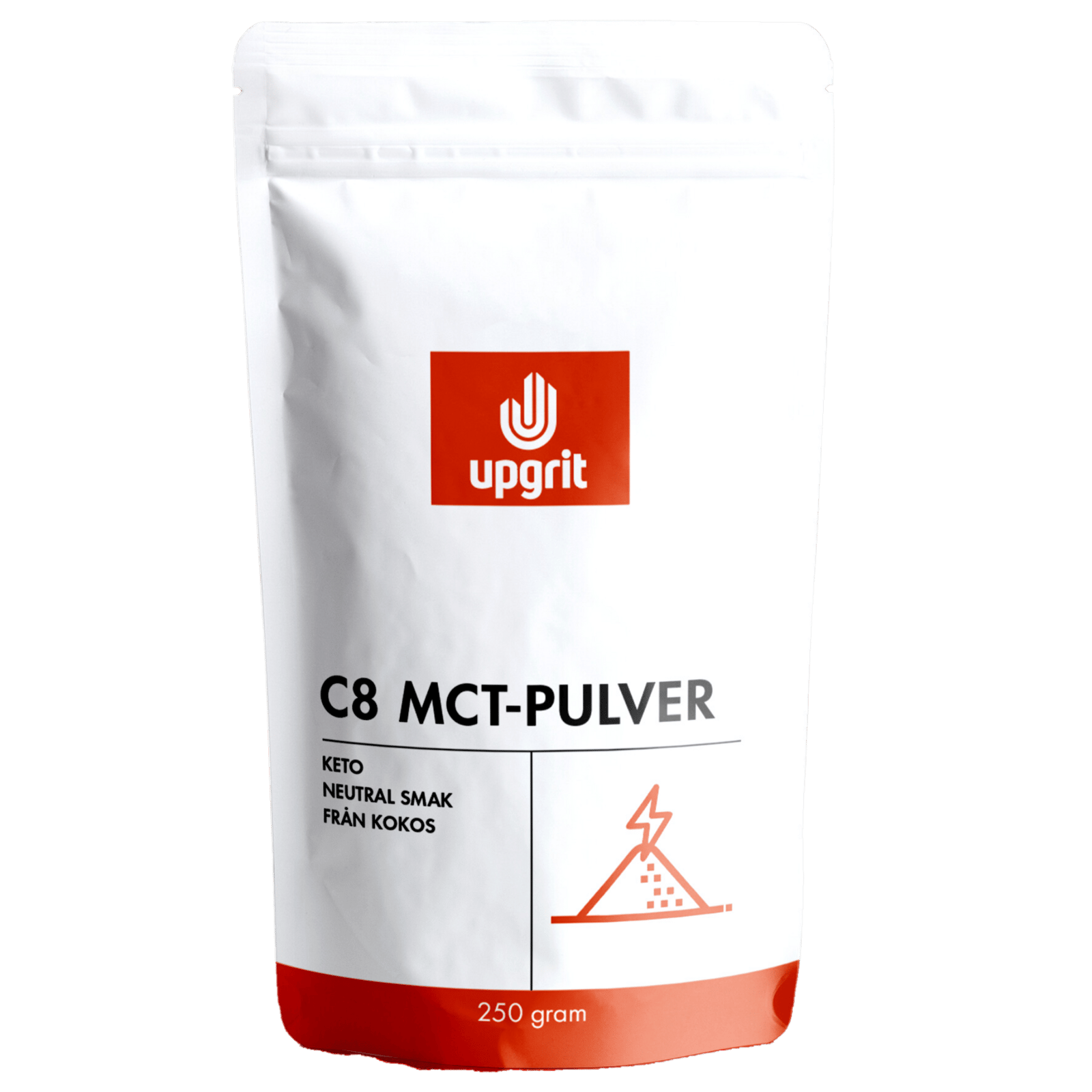 upgrit C8 MCT-pulver 250 g