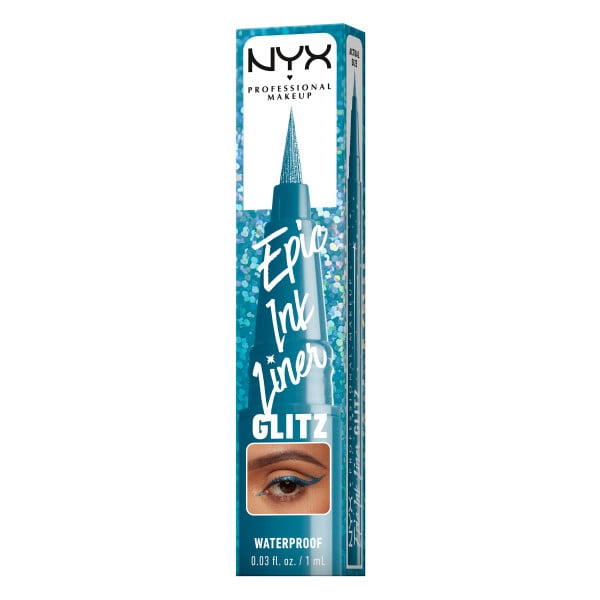 NYX Professional Makeup Epic Ink Liner Glitz Vattenfast Eyelinerpenna 01 Tapered Twinkle 1 ml