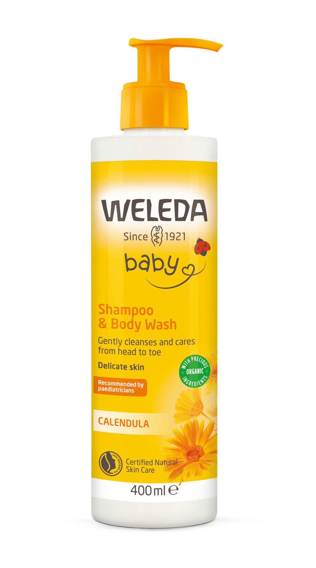 Weleda Calendula Shampoo & Body Wash 200 ml