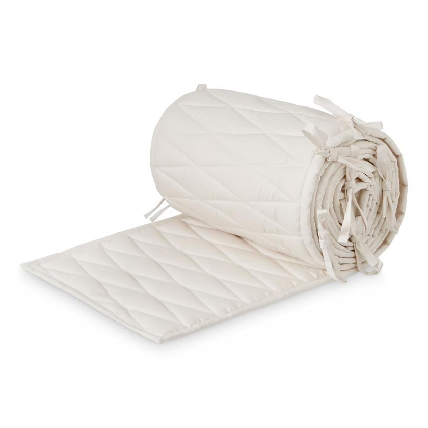 Cam Cam Copenhagen Spjälskydd Med Harlekinbroderi Light Sand