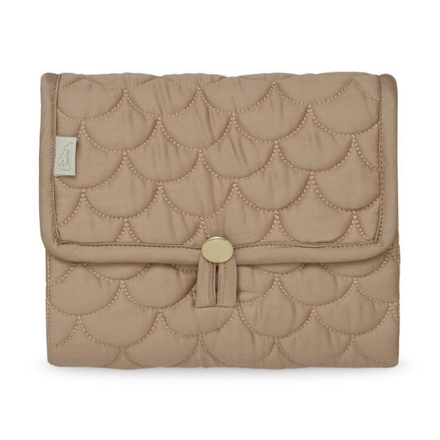 Cam Cam Copenhagen Quiltad Skötbädd Camel Lierre