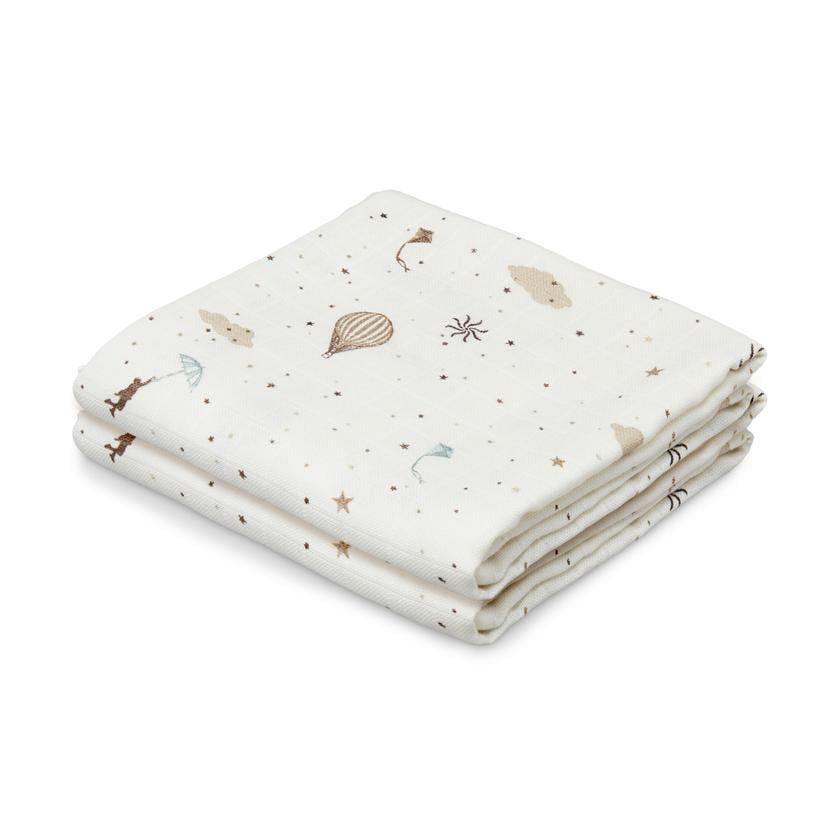 Cam Cam Copenhagen Muslinfilt Med Tryck Dreamland 2-pack