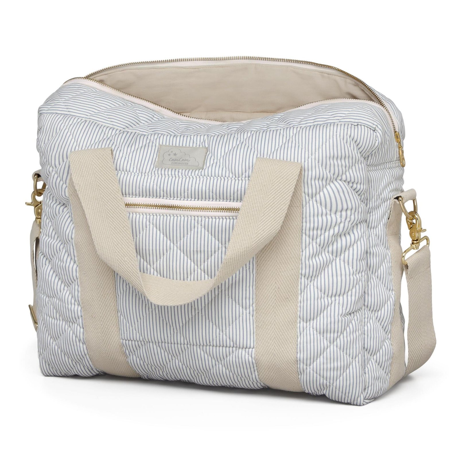 Cam Cam Copenhagen Skötväska Classic Stripes Blue