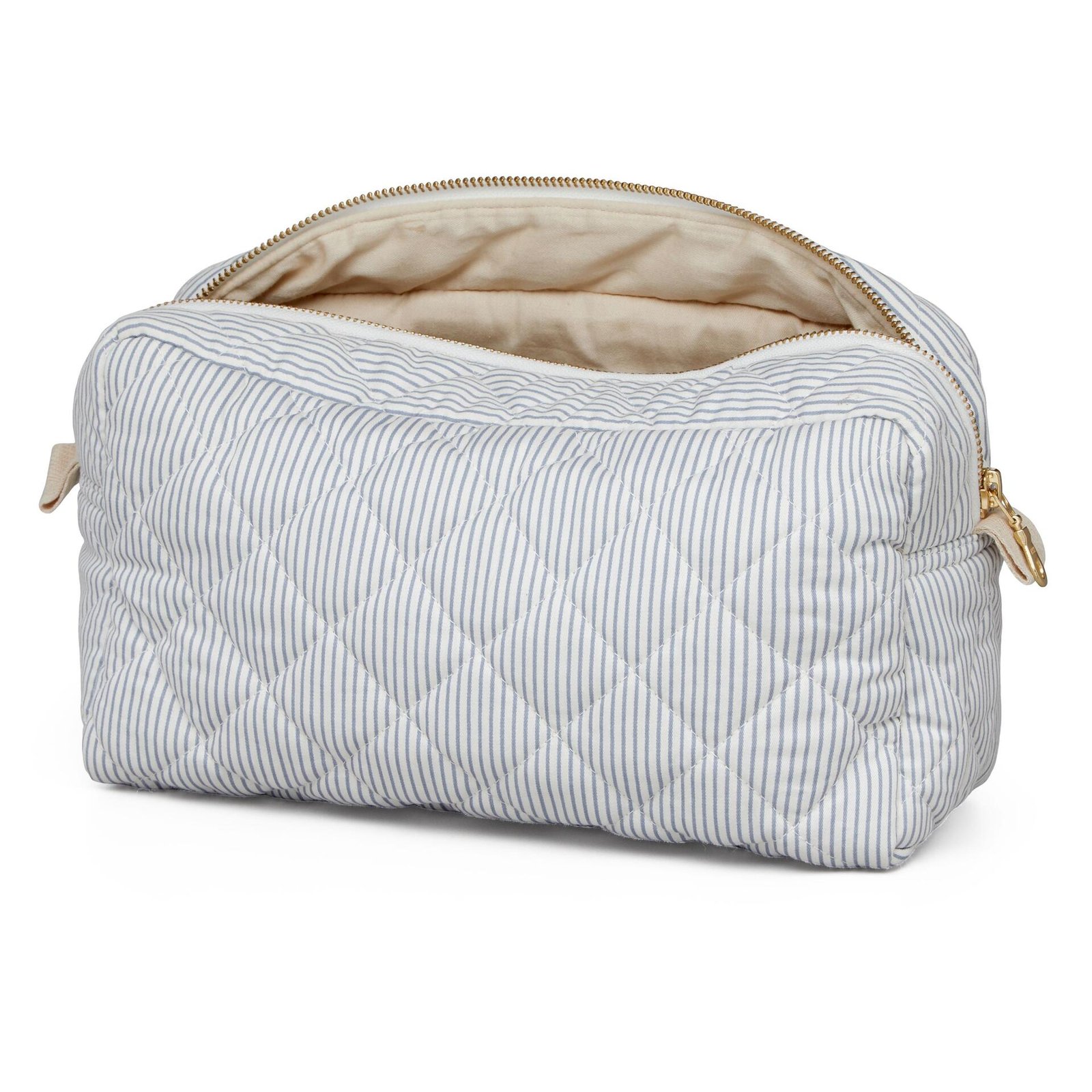 Cam Cam Copenhagen Necessär Classic Stripes Blue Praline Stor