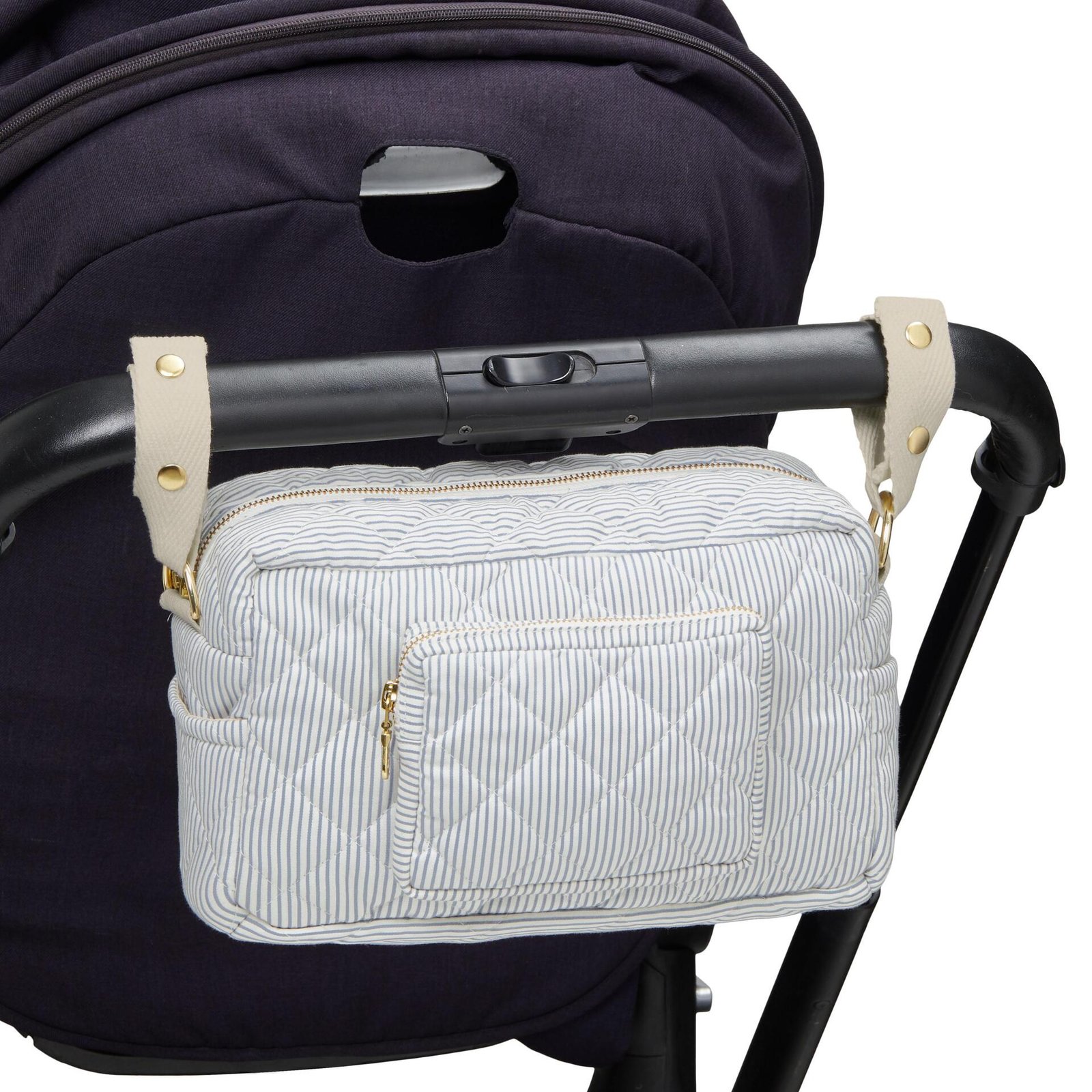 Cam Cam Copenhagen Liten Skötväska Classic Stripes Blue