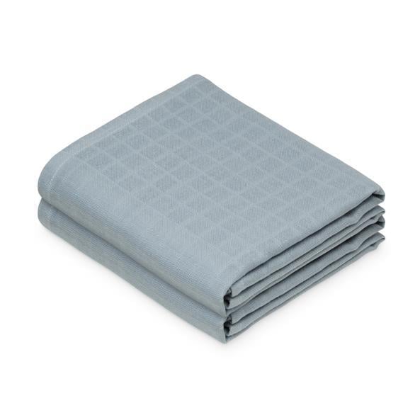 Cam Cam Copenhagen Muslinfilt Enfärgade Florentine Blue 2-pack