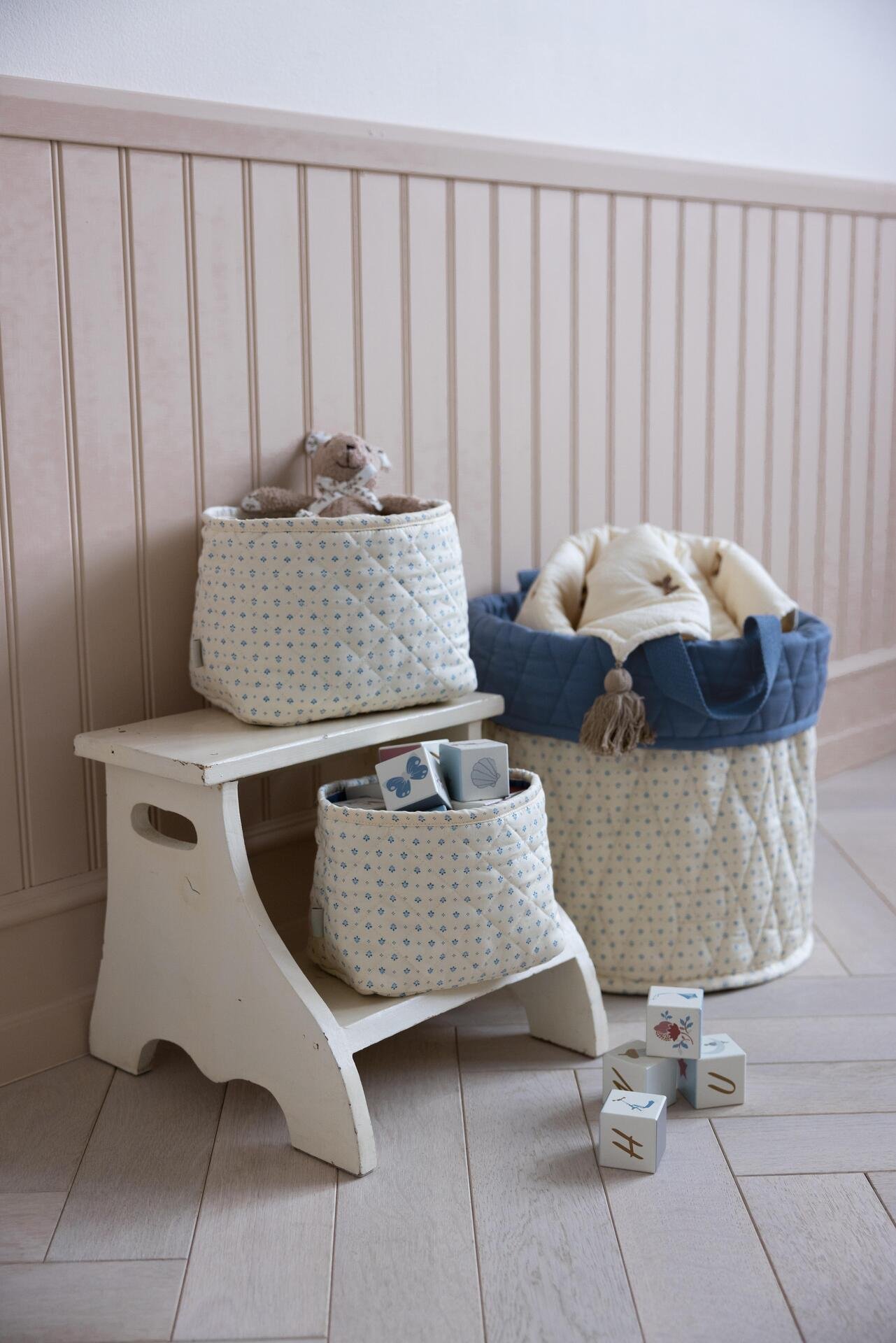 Cam Cam Copenhagen Quiltade förvaringskorgar Capri 2-pack