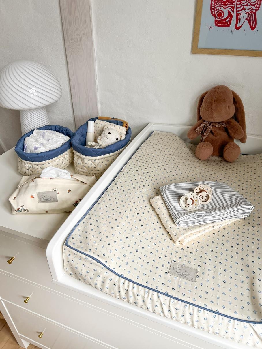 Cam Cam Copenhagen Quiltade förvaringskorgar Capri 2-pack