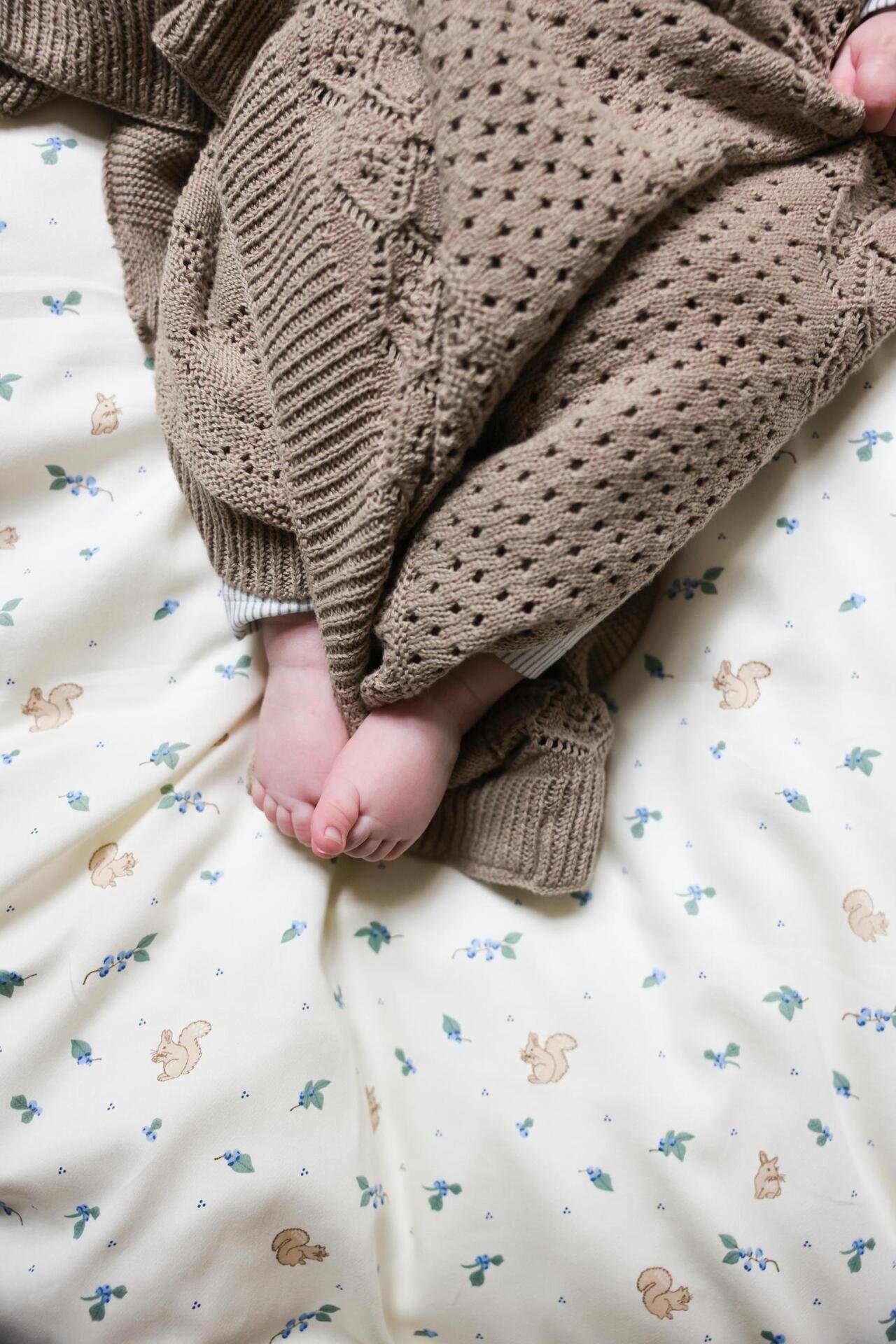 Cam Cam Copenhagen Pointellestickad babyfilt Hazel