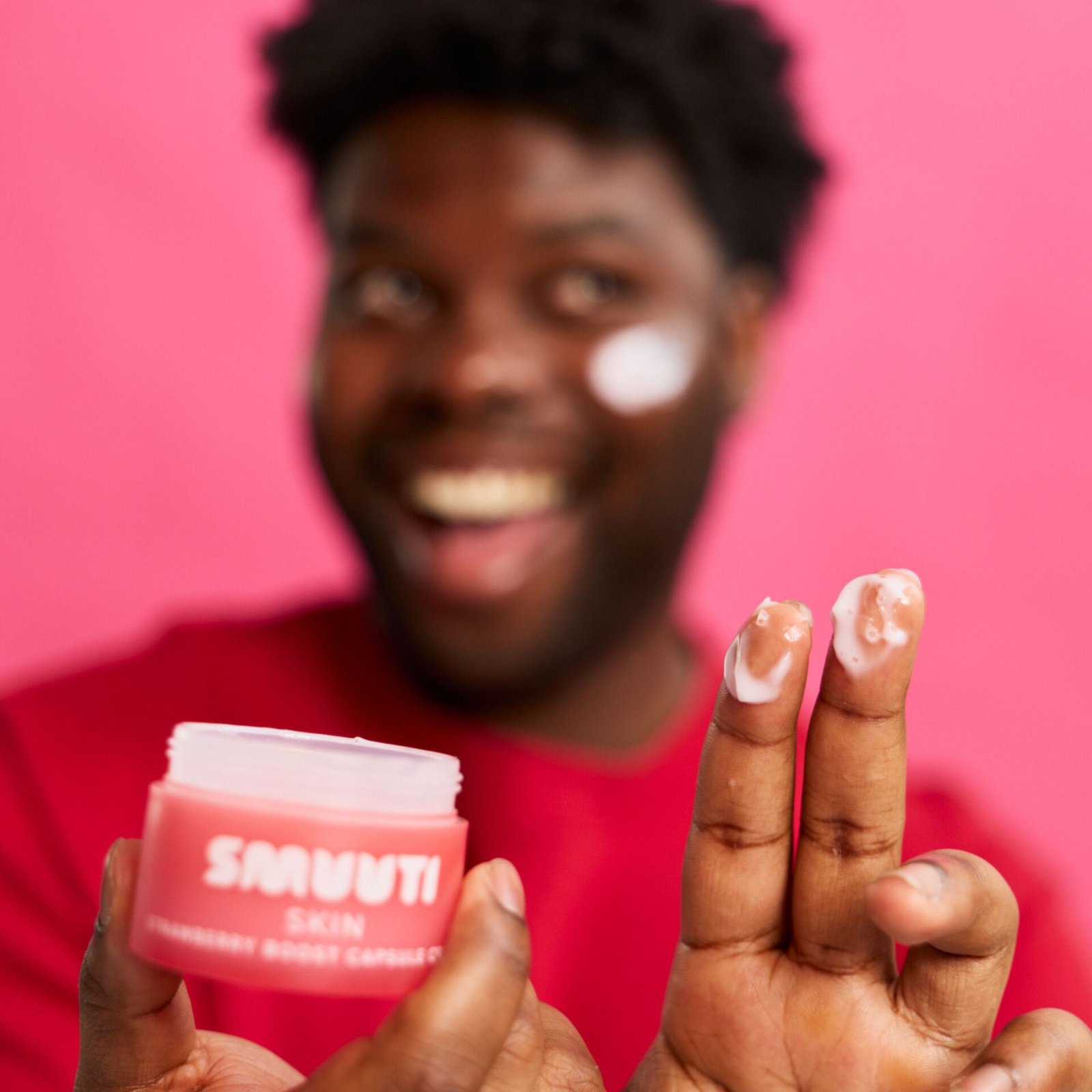 Smuuti Skin Strawberry Boost Capsule Cream