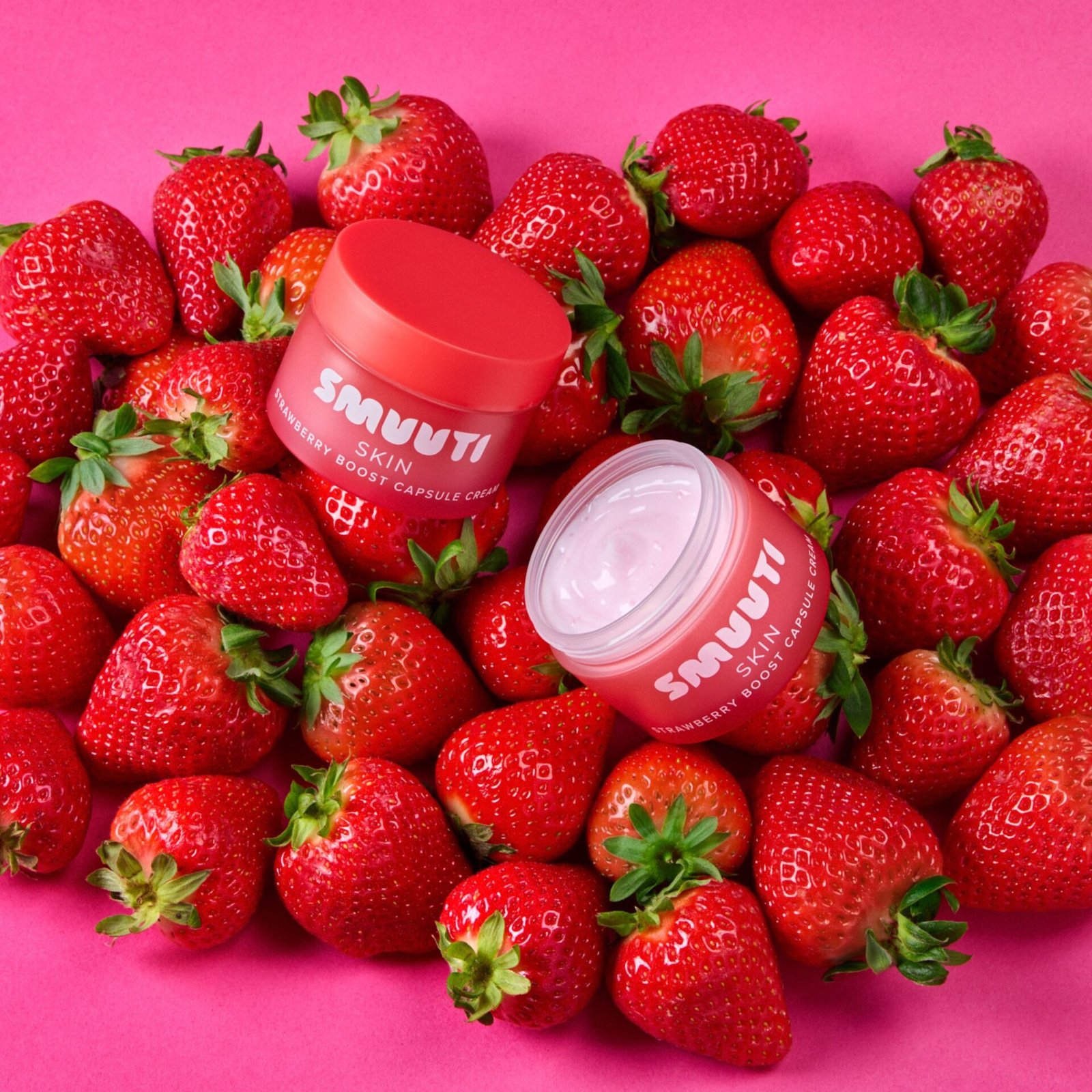 Smuuti Skin Strawberry Boost Capsule Cream