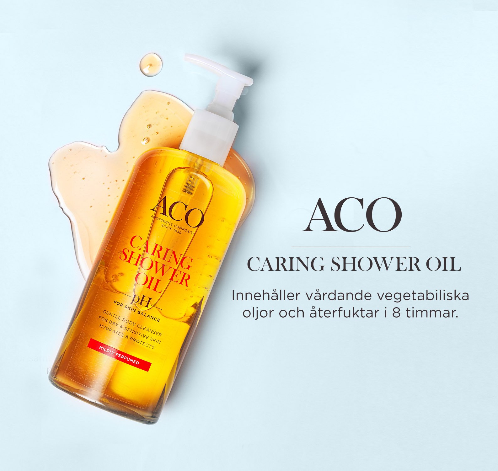 ACO Body Caring Shower Oil Duscholja 400 ml