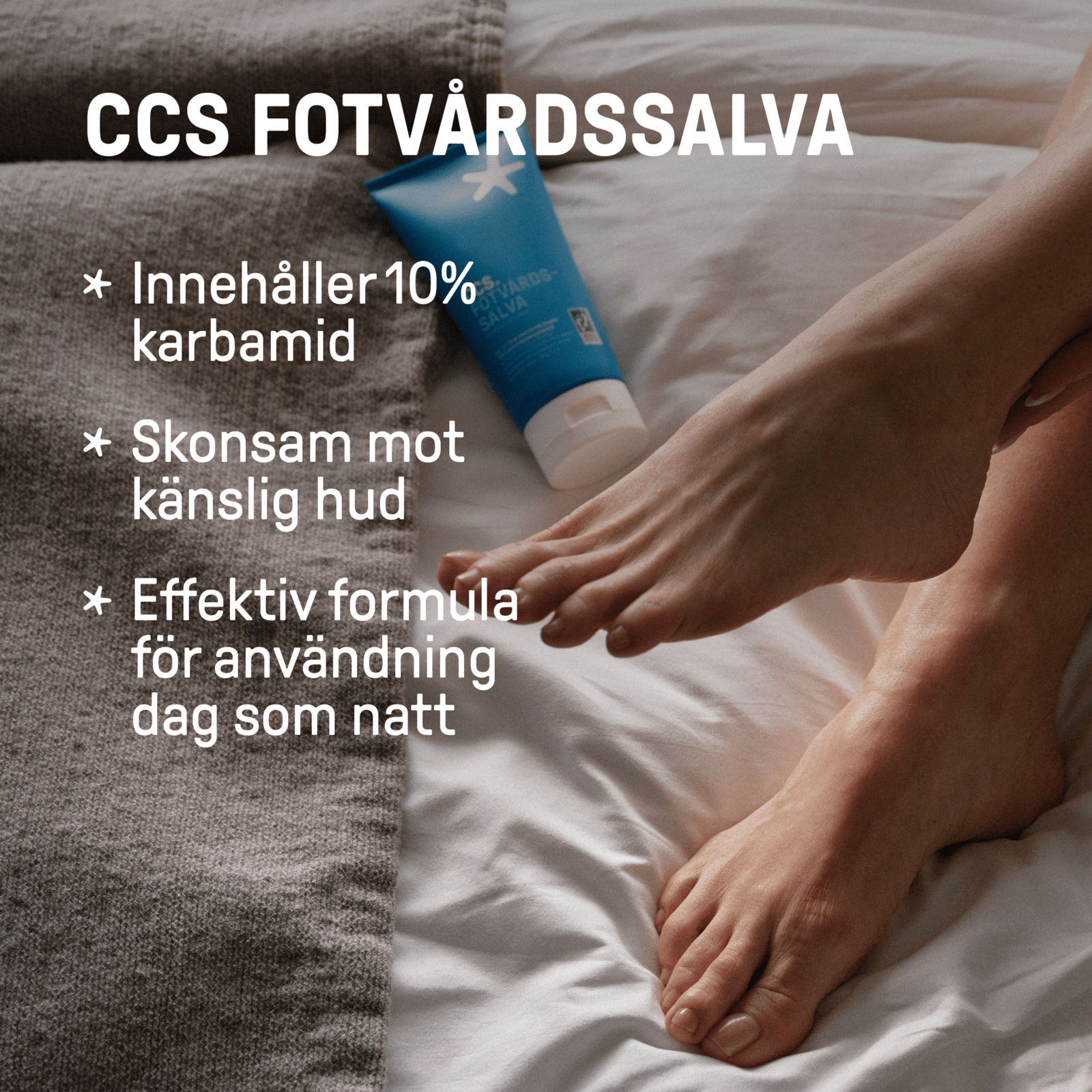 CCS Fotvårdssalva 75 ml