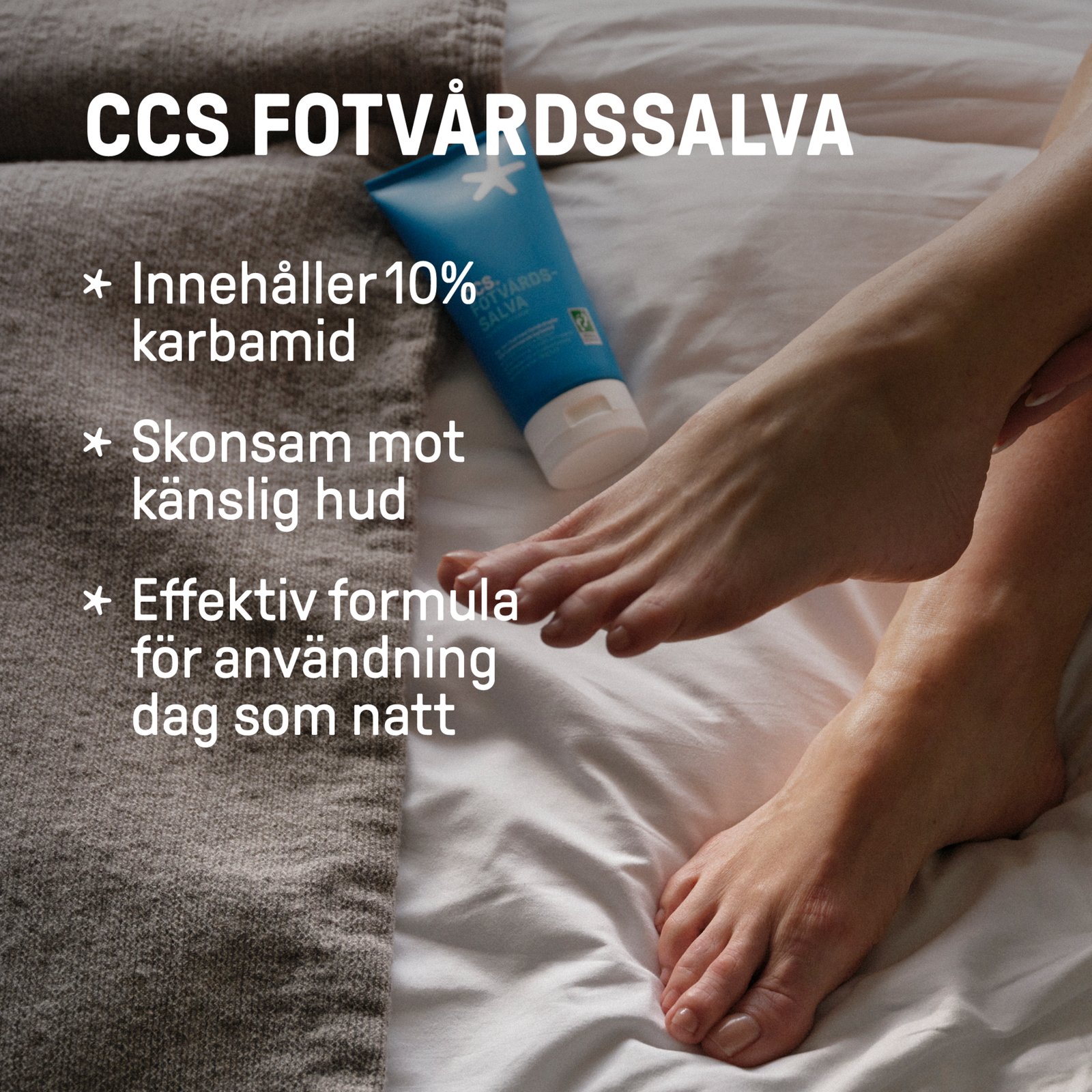 CCS Fotvårdssalva 75 ml