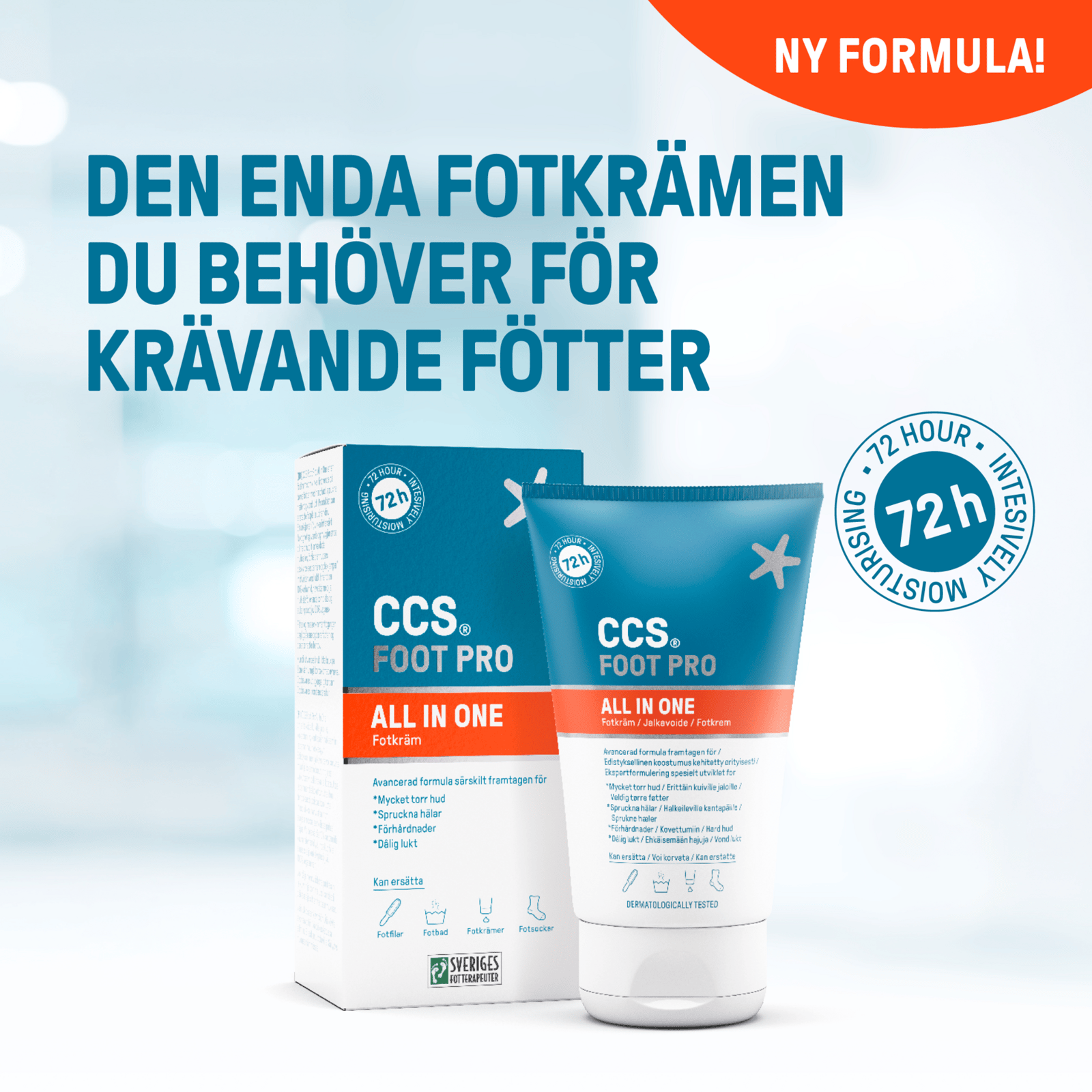 CCS Foot Pro All In One Cream 100 ml