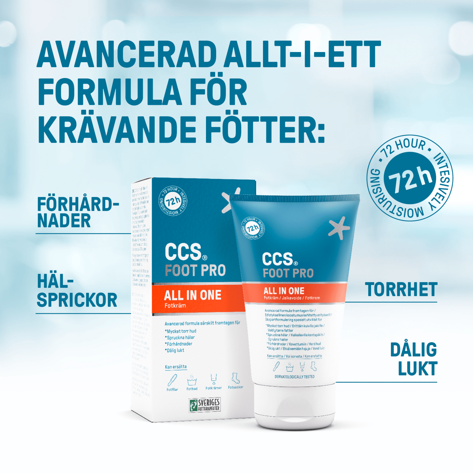 CCS Foot Pro All In One Cream 100 ml