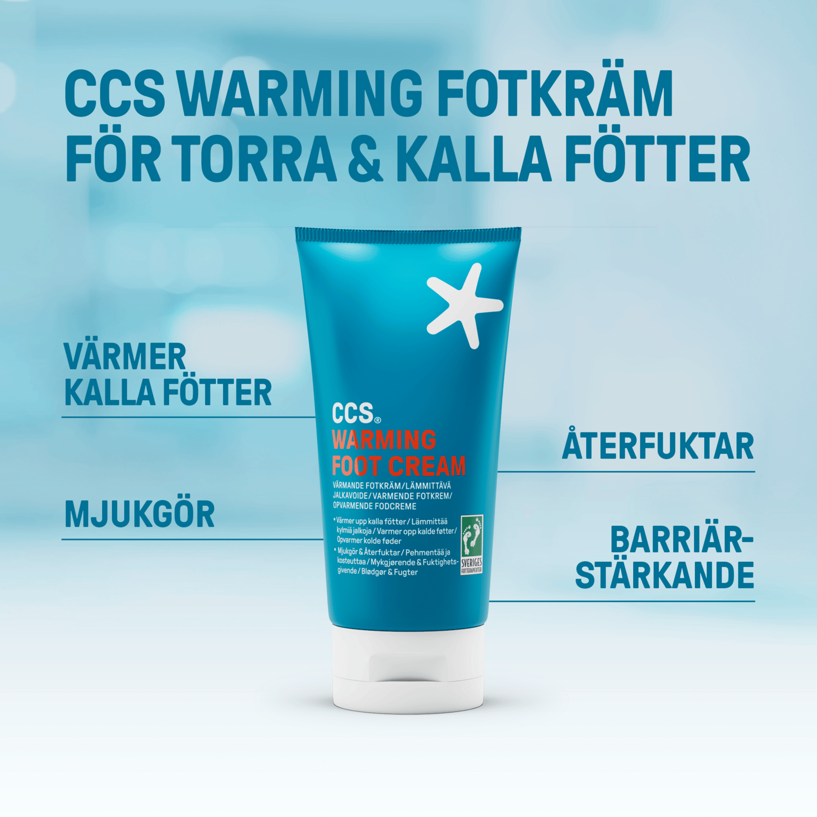CCS Warming Foot Cream 150 ml